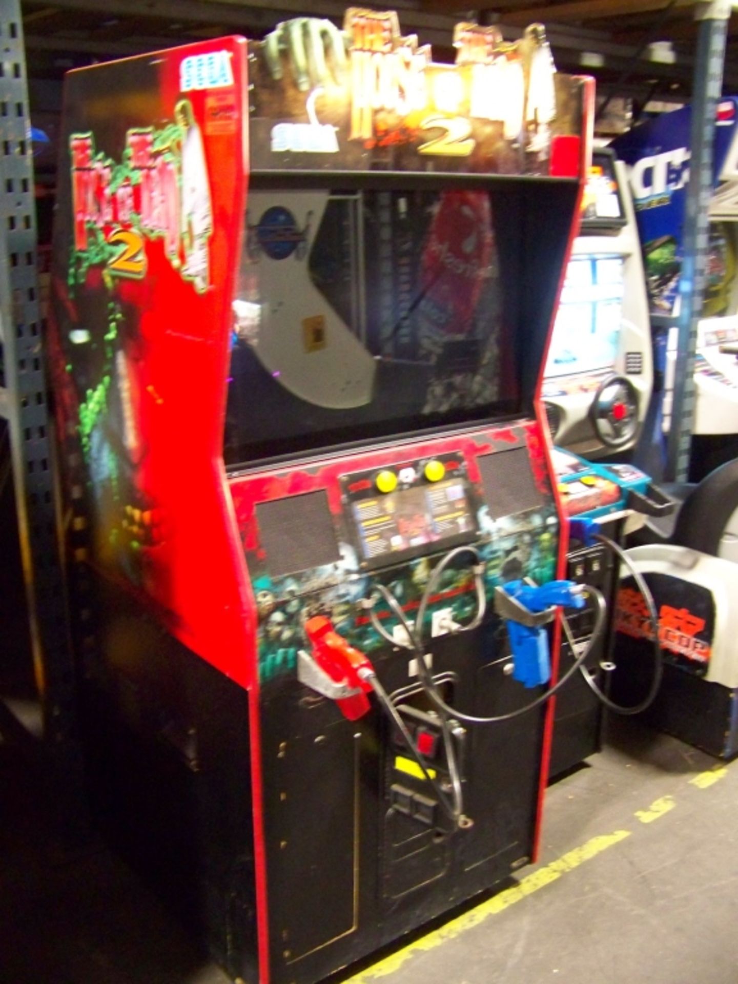 HOUSE OF THE DEAD 2 ZOMBIE SHOOTER ARCADE GAME