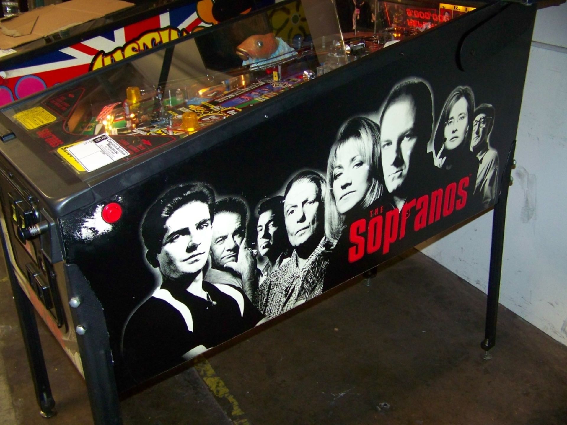 THE SOPRANOS PINBALL MACHINE STERN INC - Image 12 of 26