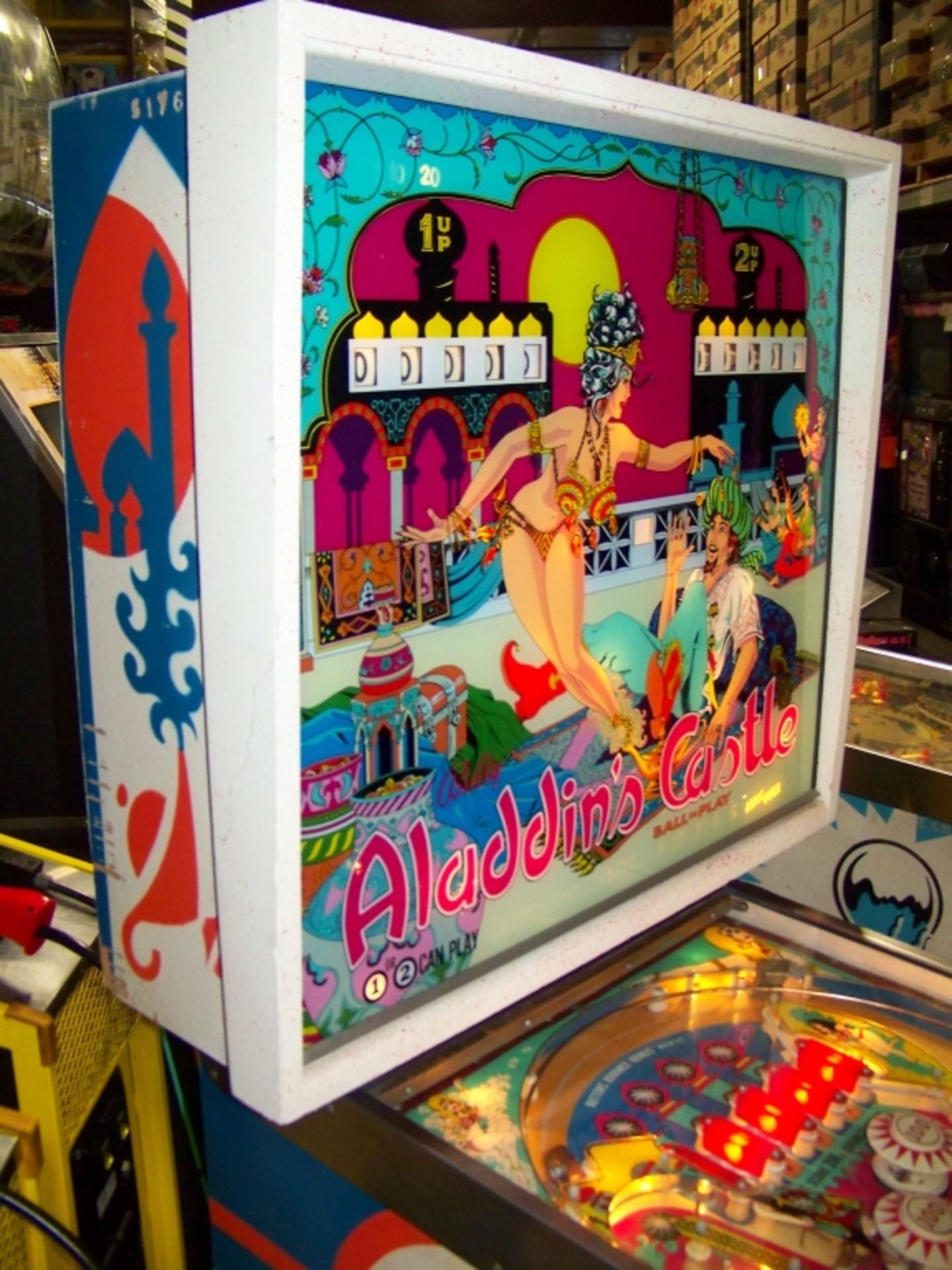 ALADDIN'S CASTLE PINBALL MACHINE BALLY EM - Image 6 of 8