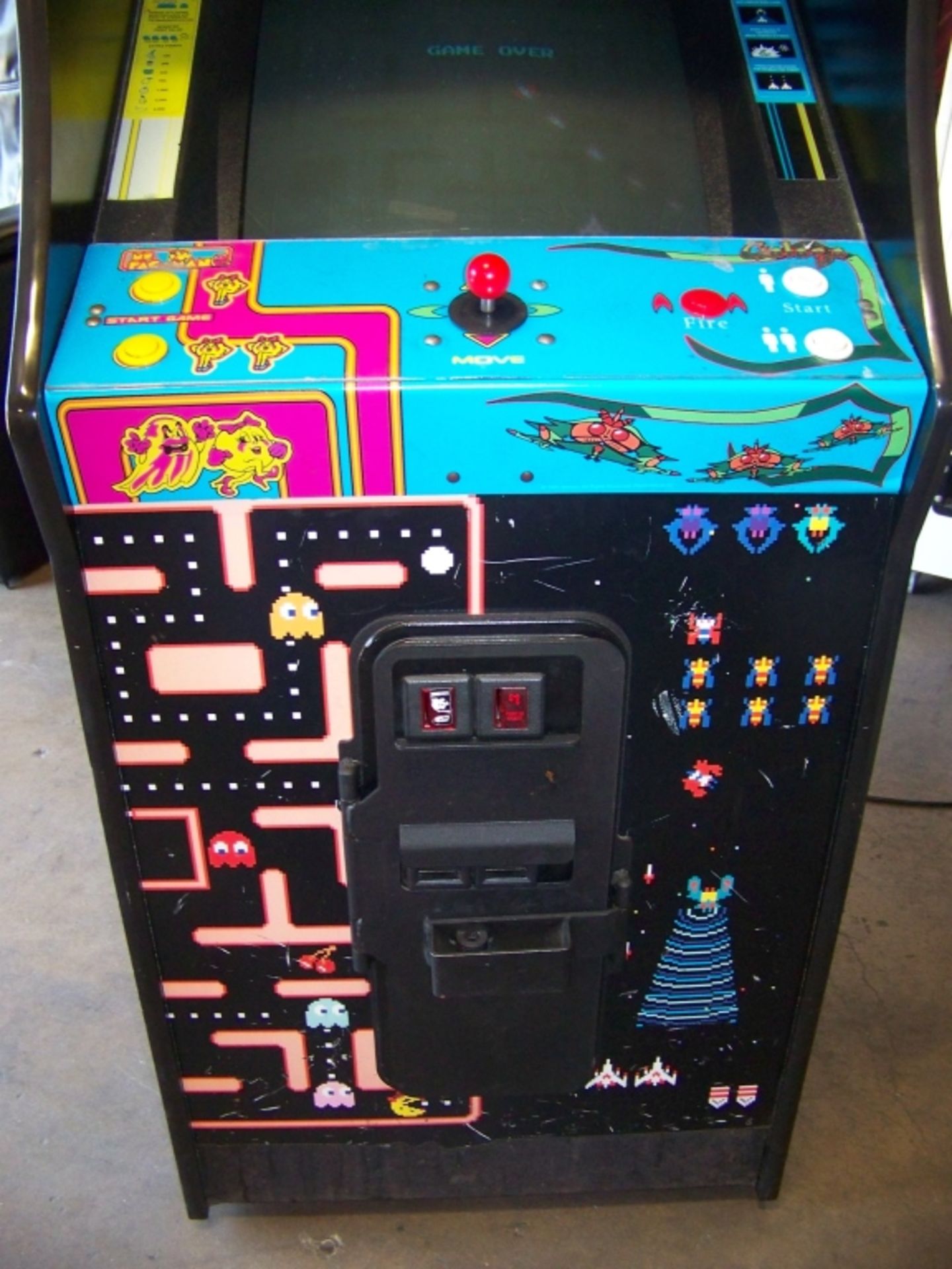 CLASS OF 1981 NAMCO MS. PACMAN GALAGA COMBO - Image 6 of 9