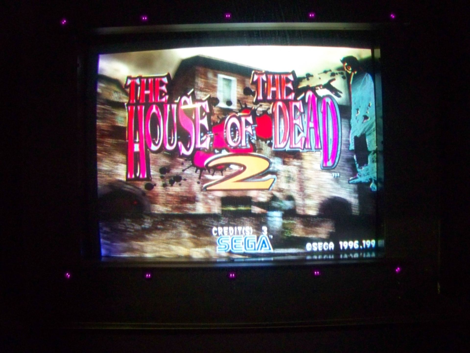 HOUSE OF THE DEAD 2 ZOMBIE SHOOTER ARCADE GAME