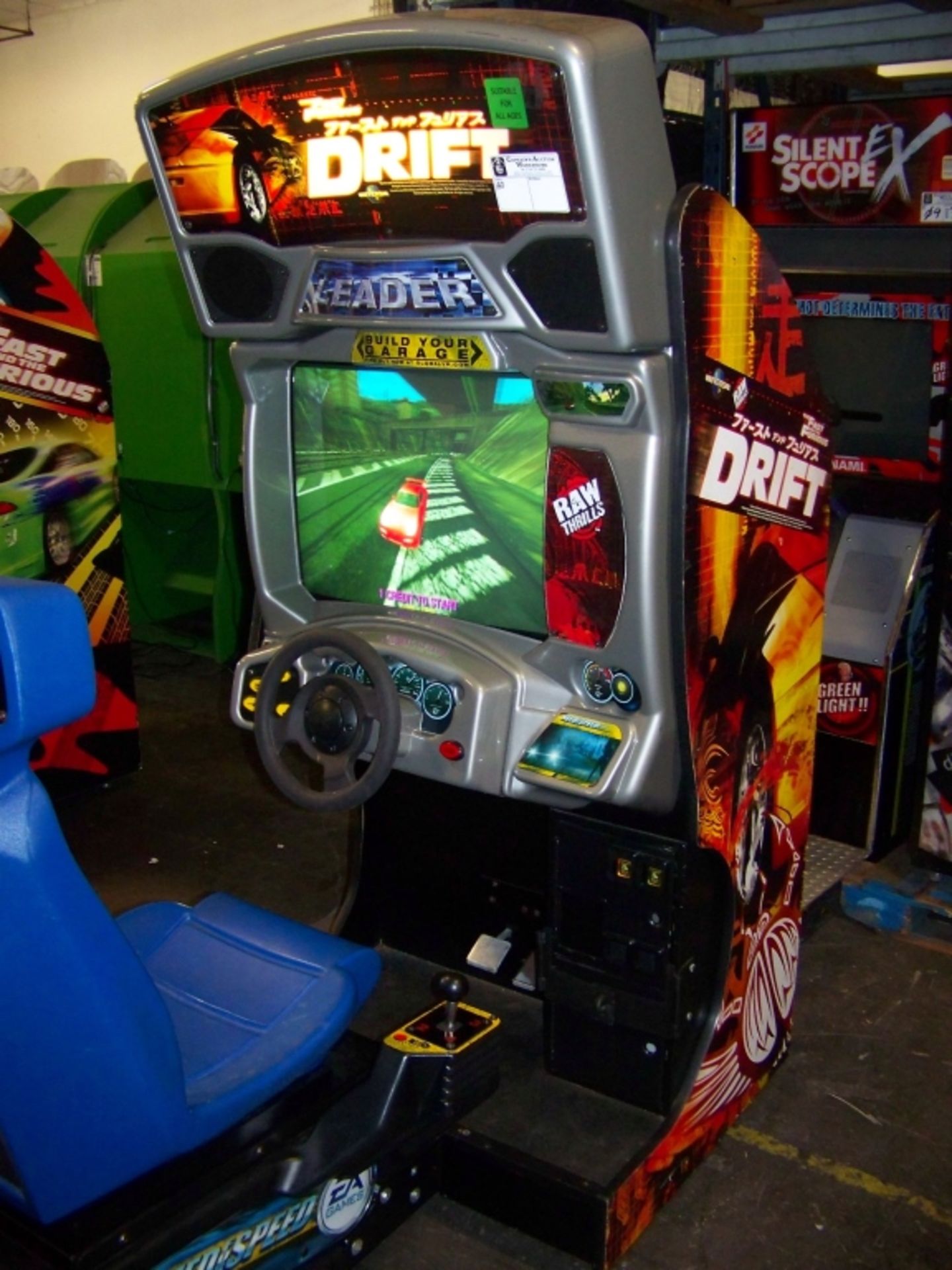 DRIFT FAST & FURIOUS RACING ARCADE GAME - Image 7 of 9