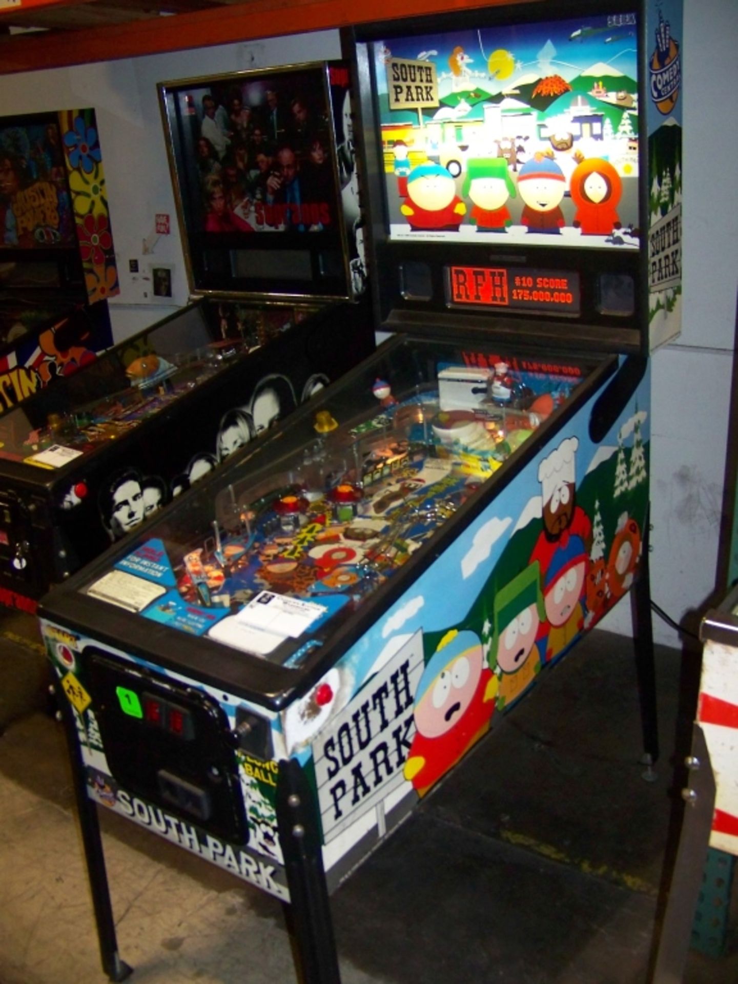 SOUTH PARK PINBALL MACHINE SEGA - Image 8 of 10