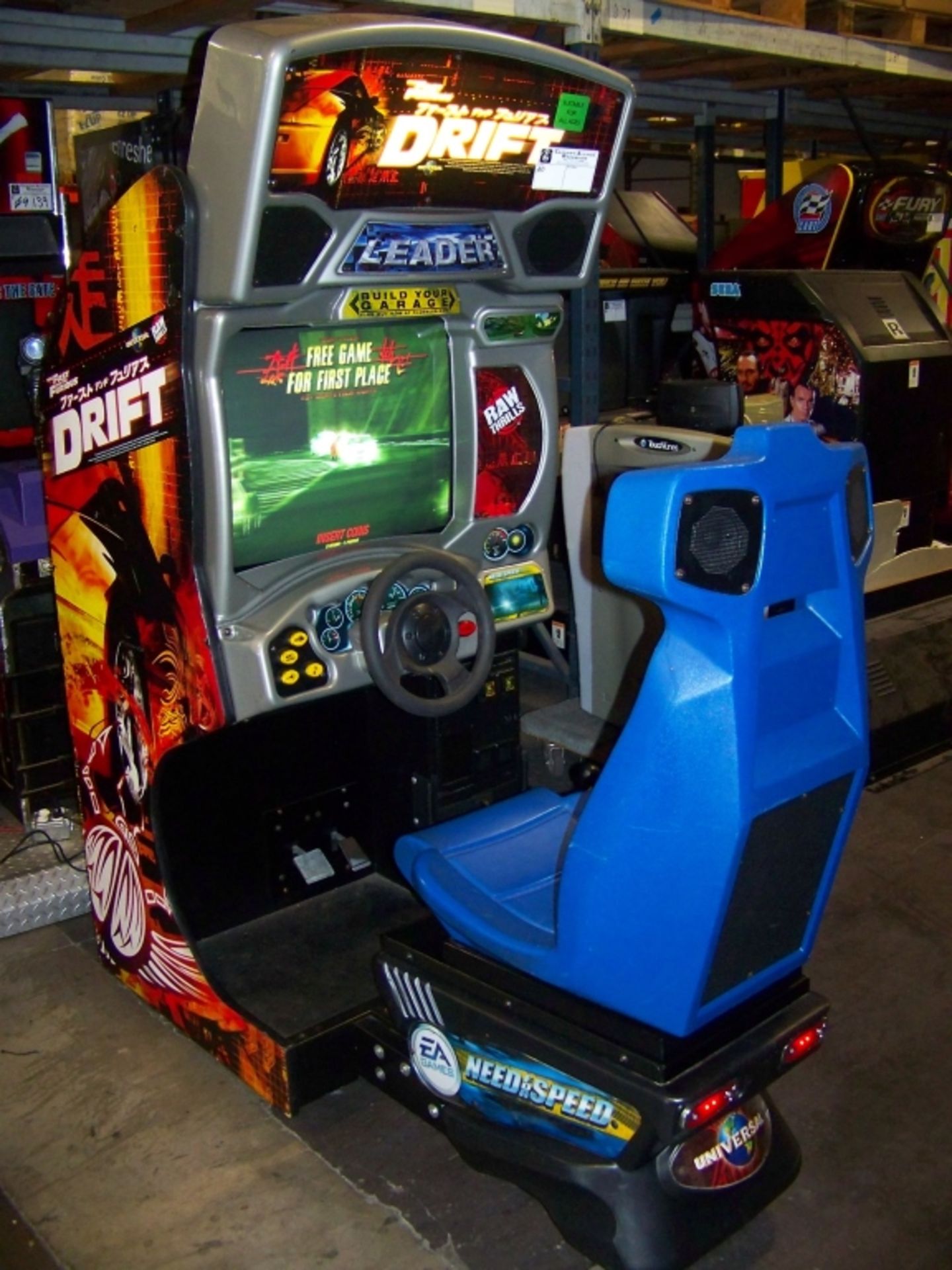 DRIFT FAST & FURIOUS RACING ARCADE GAME