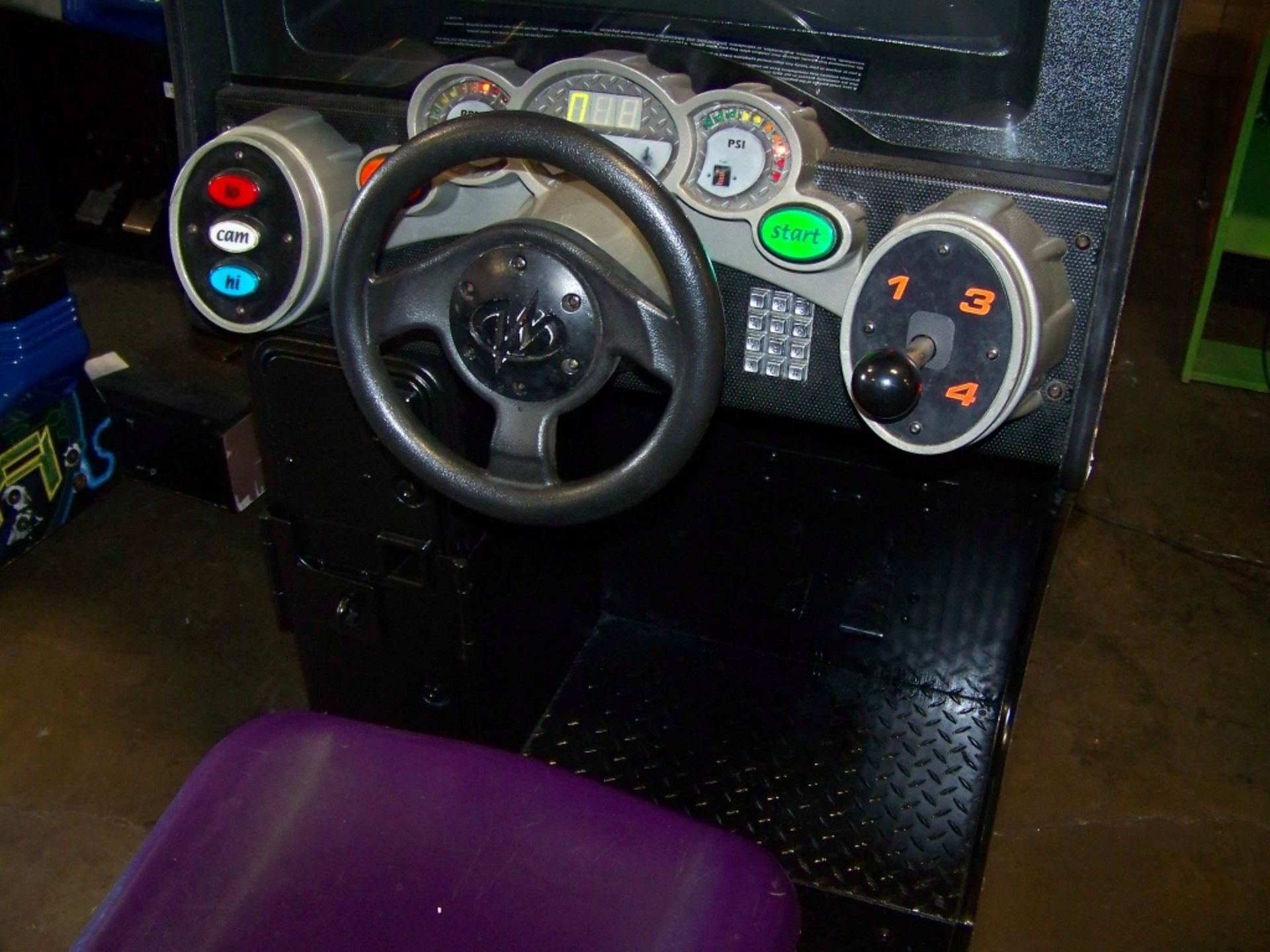 CRUISIN EXOTICA DEDICATED DRIVER ARCADE GAME - Image 7 of 7