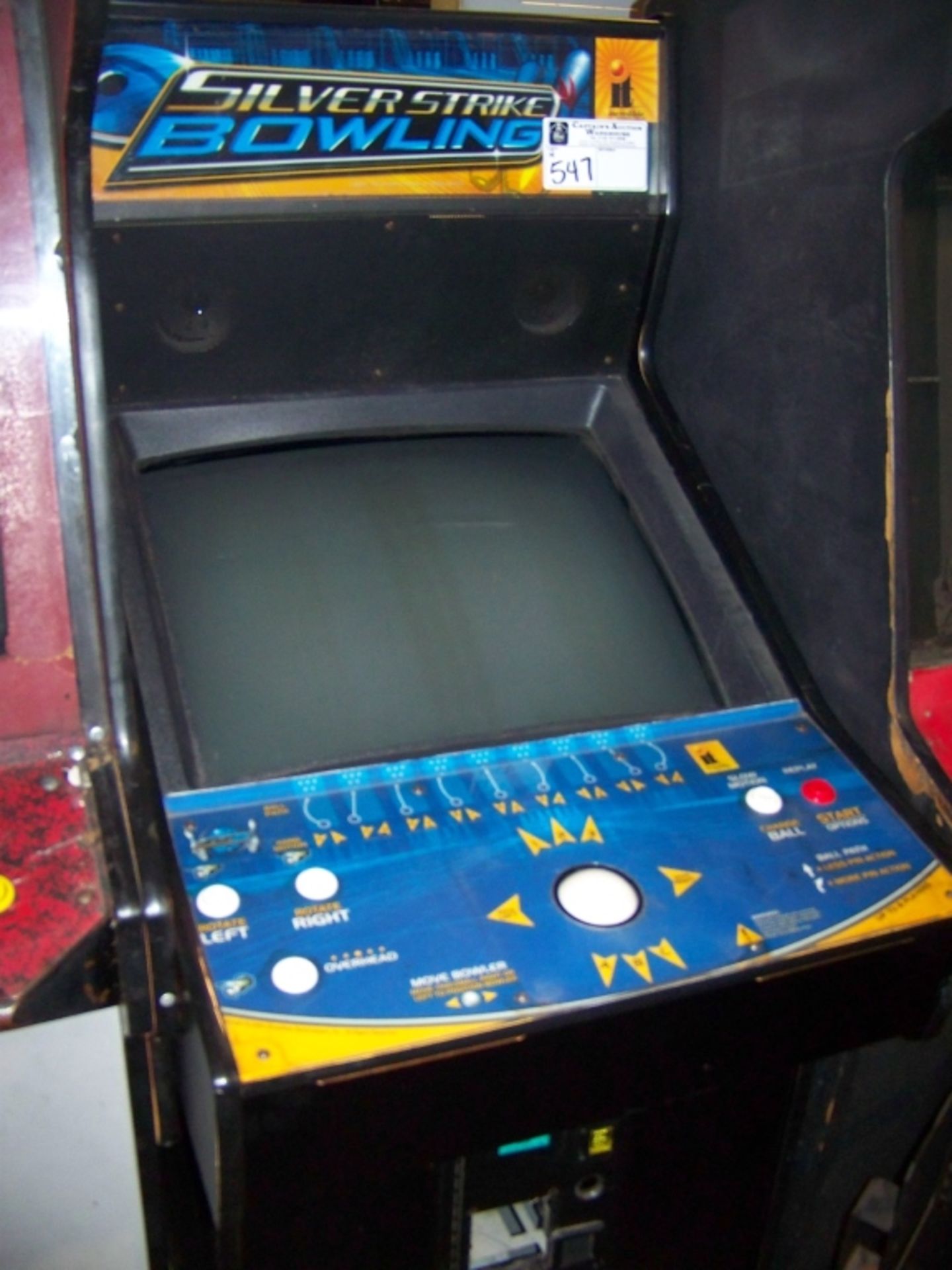 SILVER STRIKE BOWLING ARCADE GAME CABINET ONLY