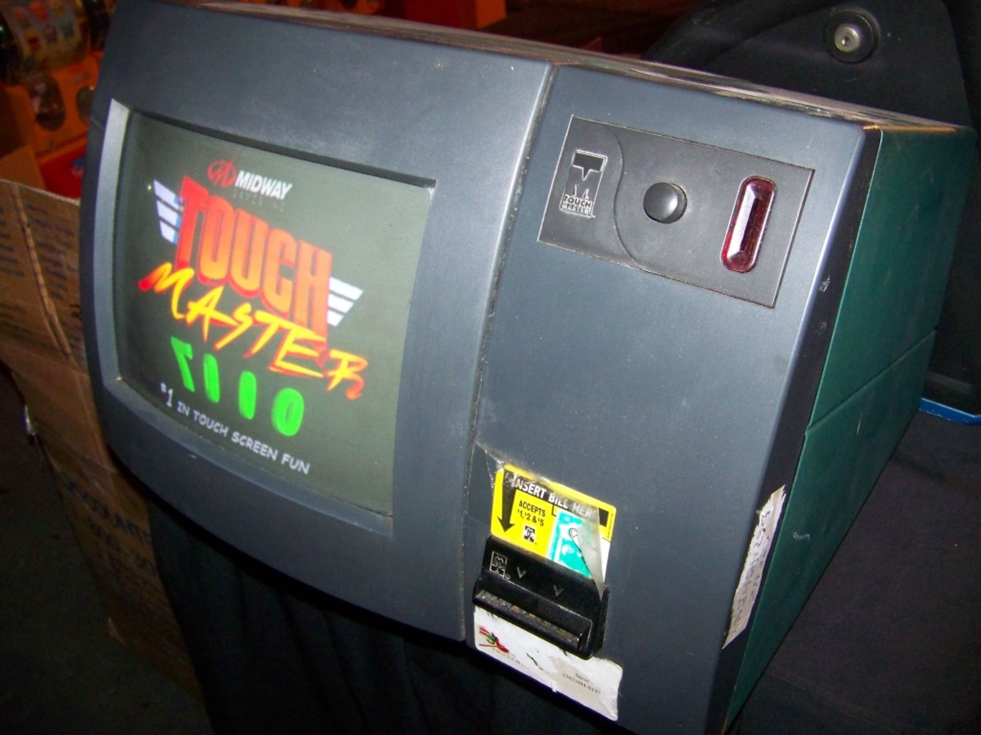 TOUCHMASTER 7000 COUNTER TOP ARCADE GAME - Image 2 of 2