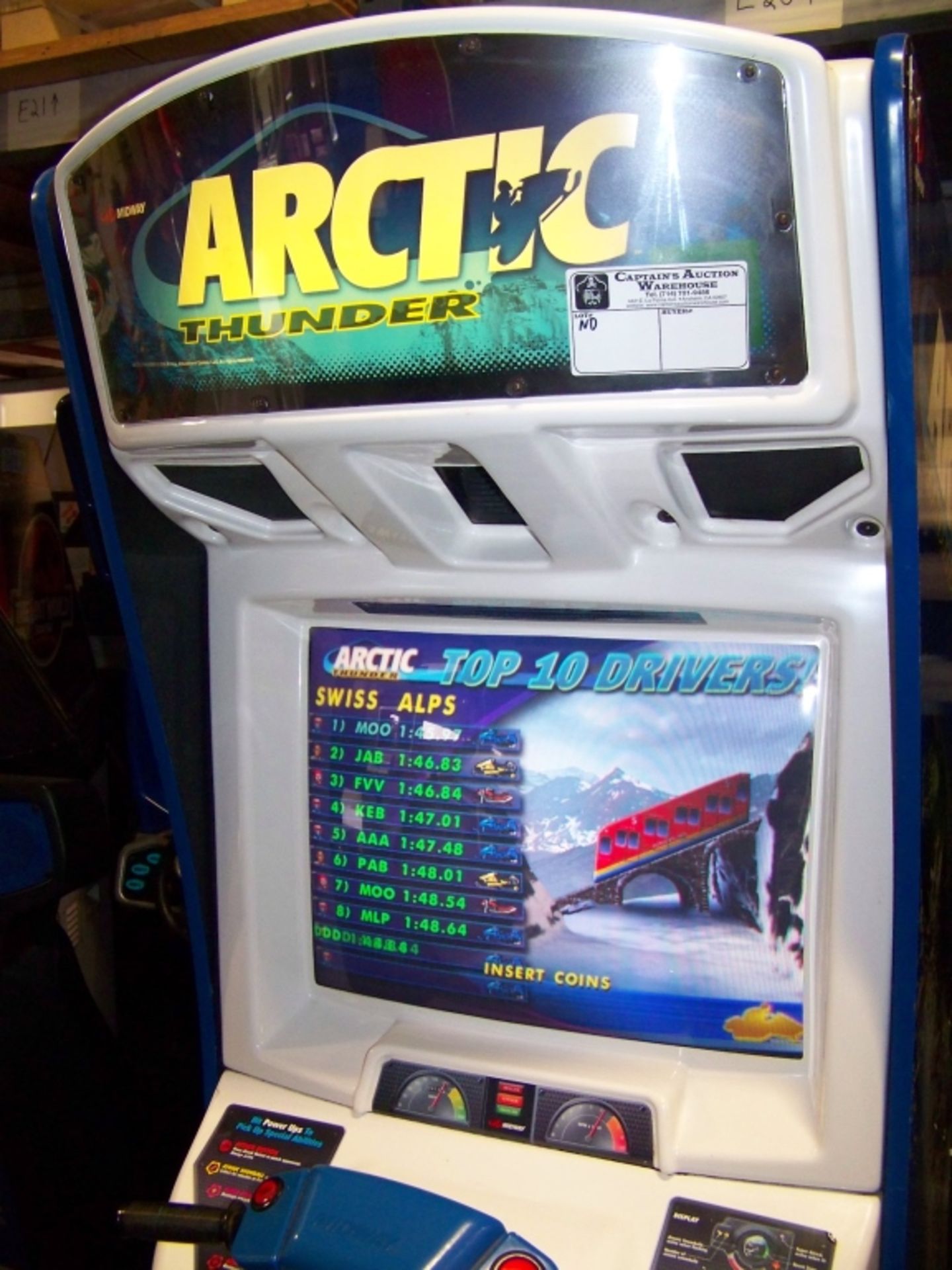 ARCTIC THUNDER RACING ARCADE GAME - Image 4 of 7