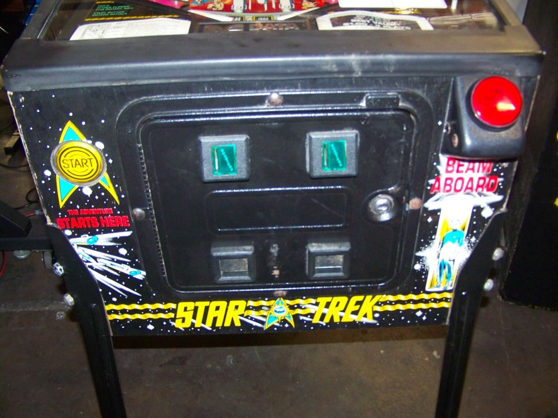 STAR TREK 25TH ANNIVERSARY PINBALL MACHINE - Image 8 of 13