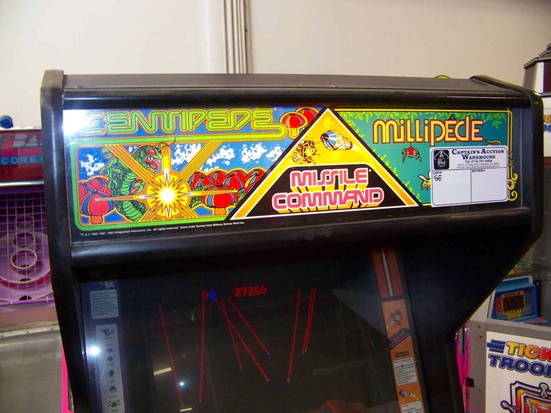 GENIE PINBALL MACHINE GOTTLIEB WIDE BODY - Image 5 of 11