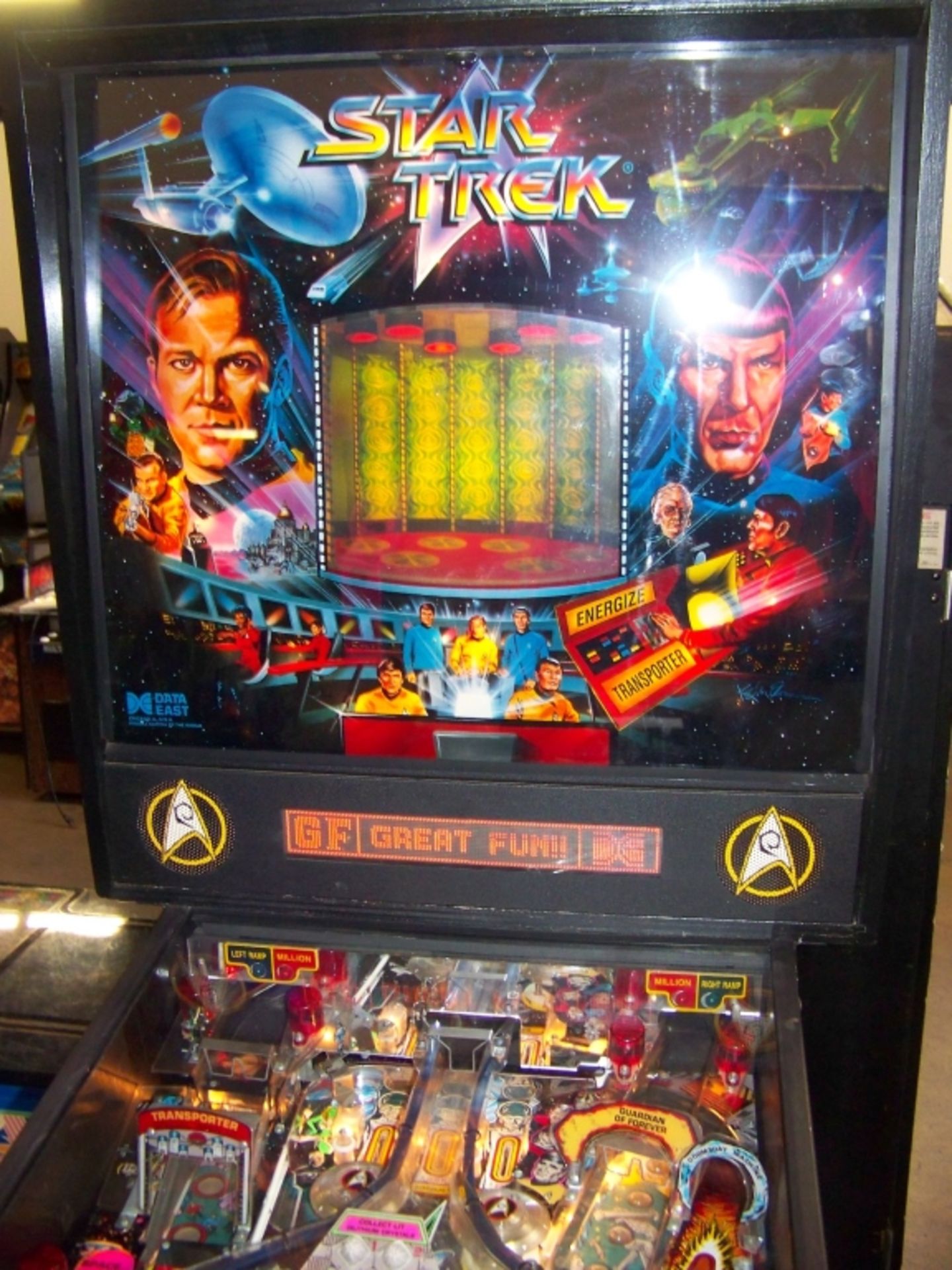 STAR TREK 25TH ANNIVERSARY PINBALL MACHINE - Image 6 of 13