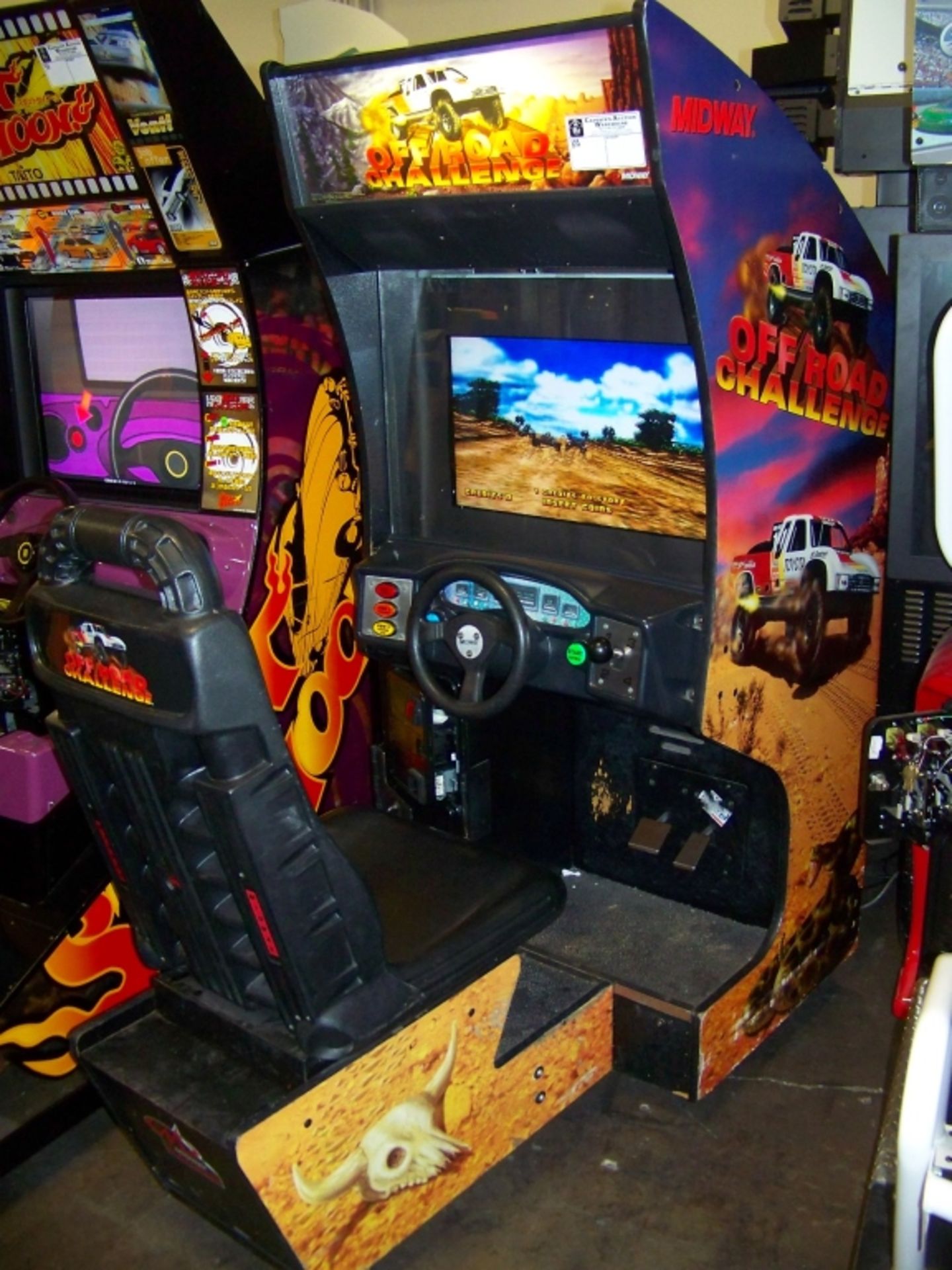 OFFROAD CHALLENGE DRIVER ARCADE GAME LCD - Image 3 of 4