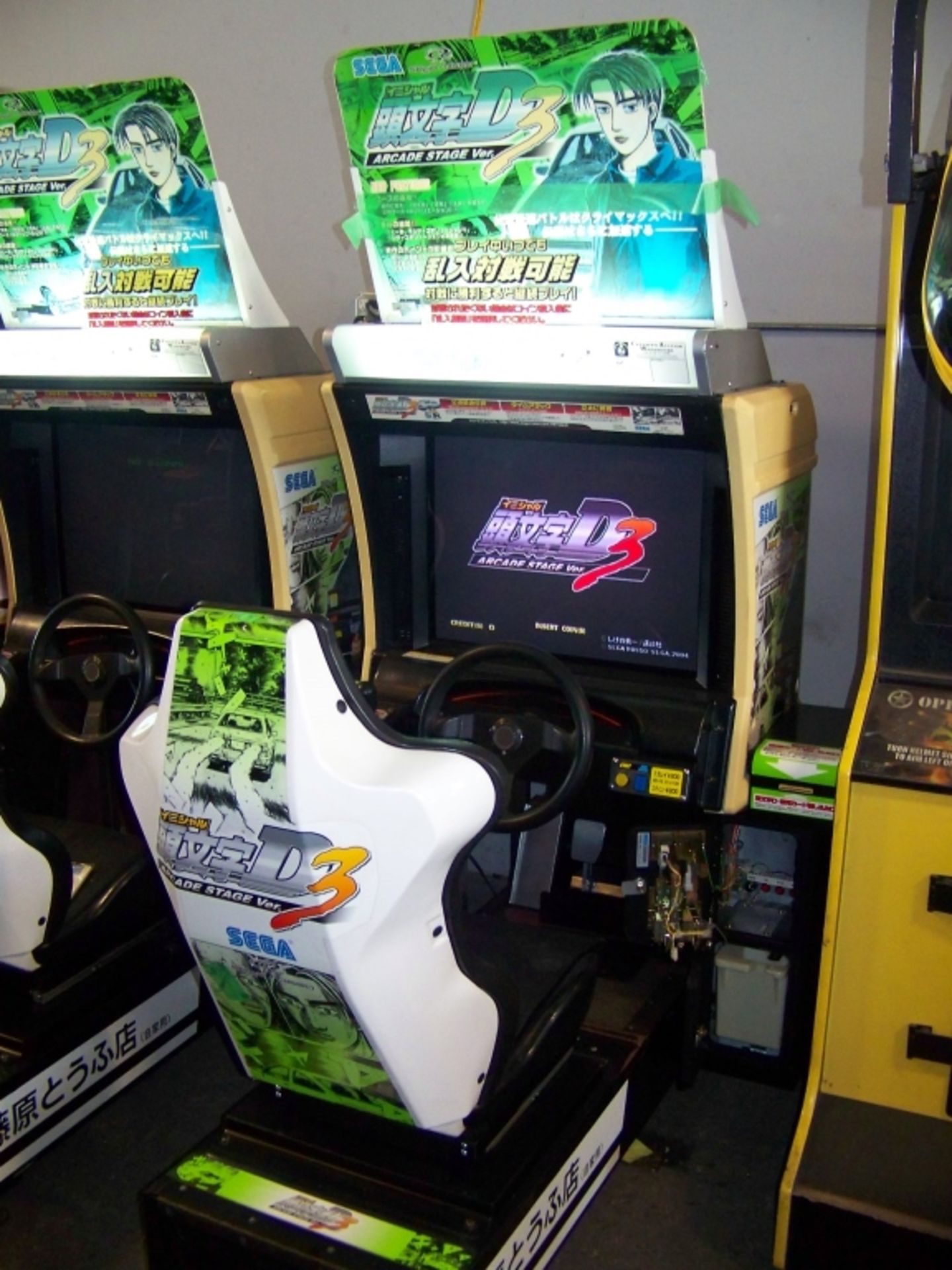 INITIAL D3 SINGLE RACING ARCADE GAME SEGA - Image 5 of 5