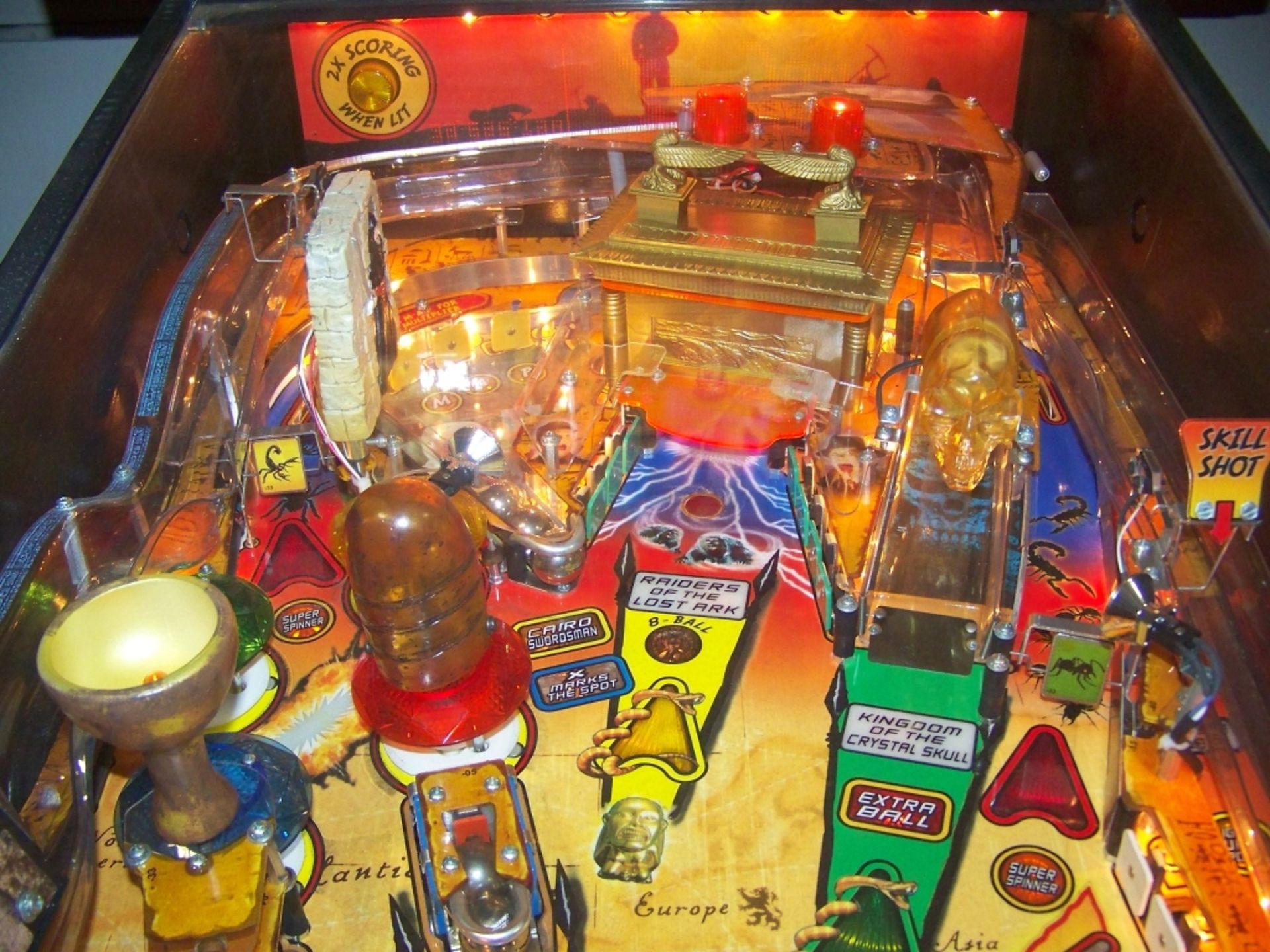 INDIANA JONES PINBALL MACHINE STERN INC. - Image 3 of 11