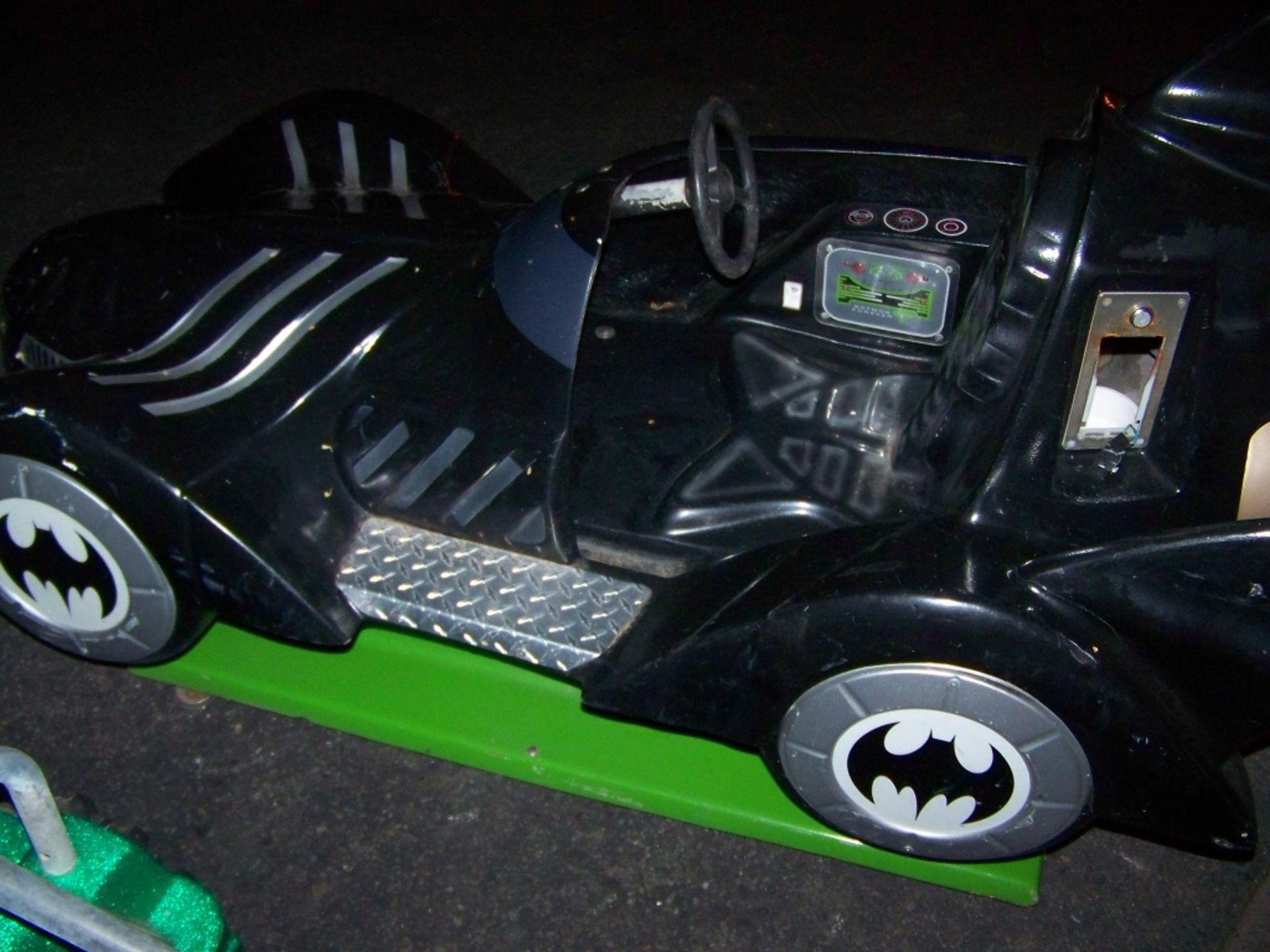 BATMOBILE CAR KIDDIE RIDE COIN OP - Image 2 of 3