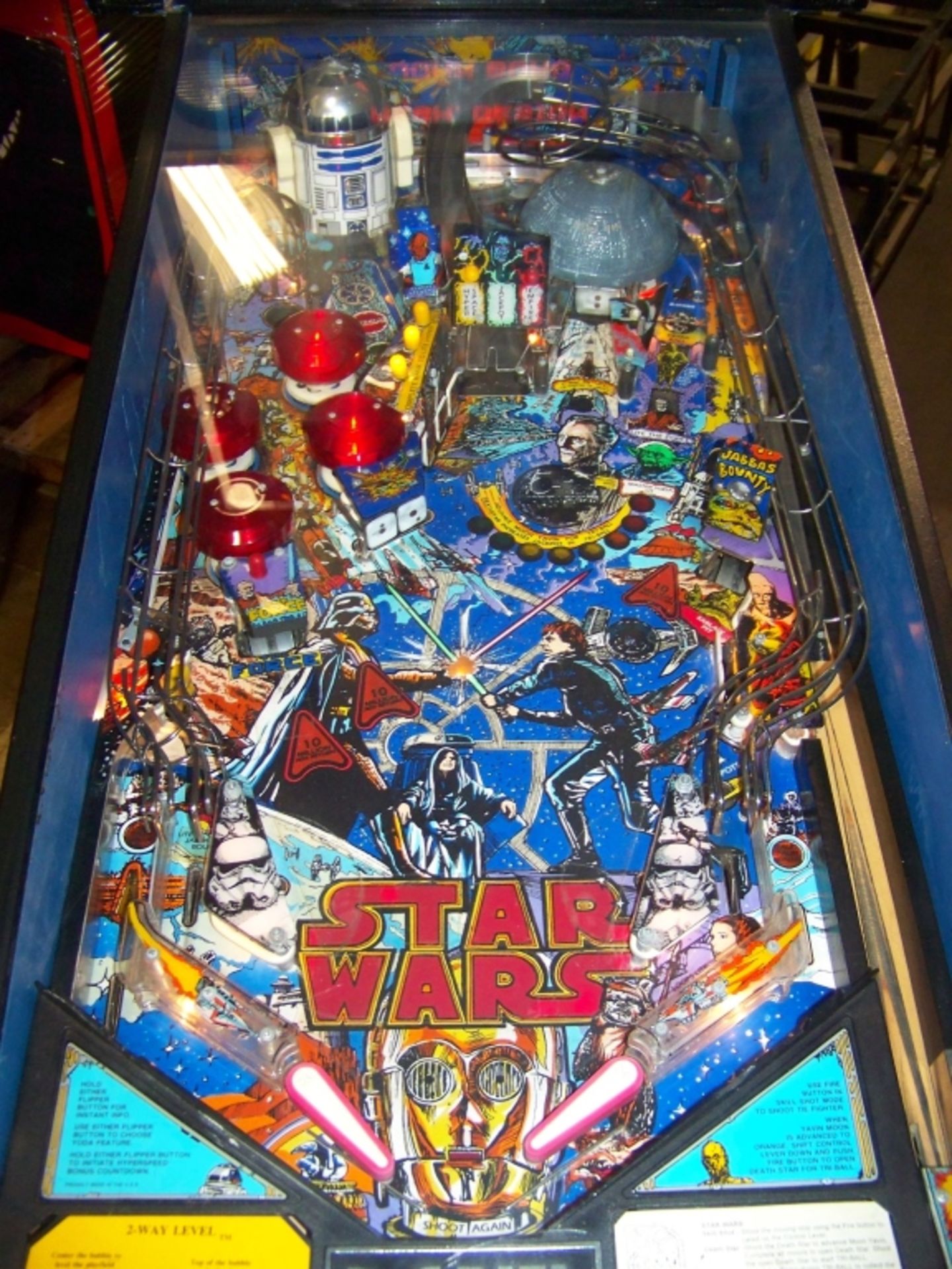 STAR WARS PINBALL MACHINE DATA EAST - Image 2 of 11