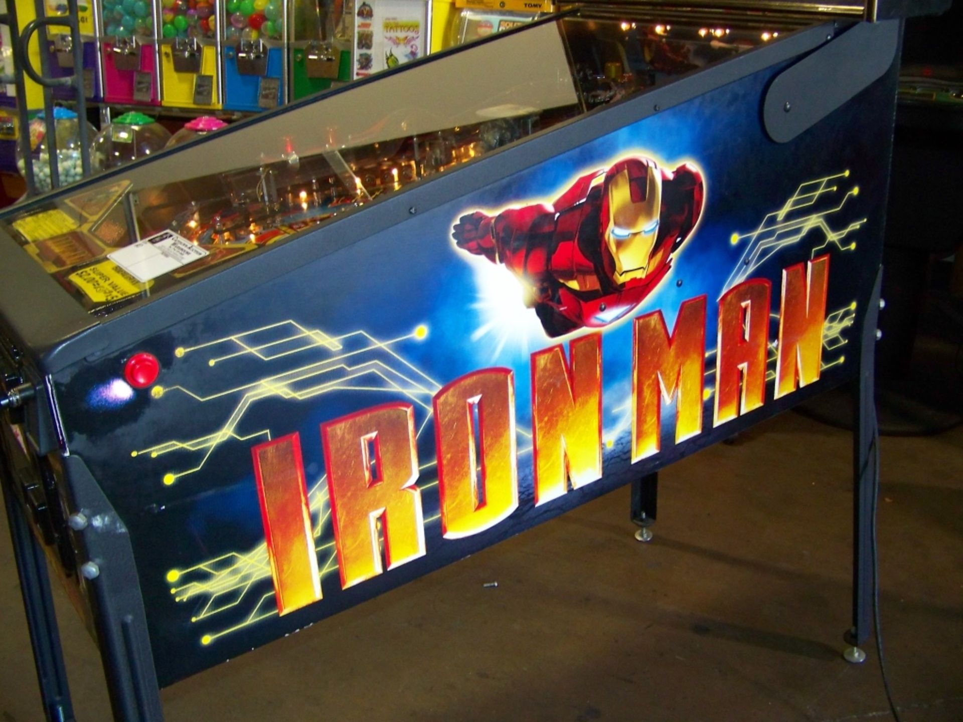 IRONMAN PRO MODEL PINBALL MACHINE STERN INC. - Image 5 of 12