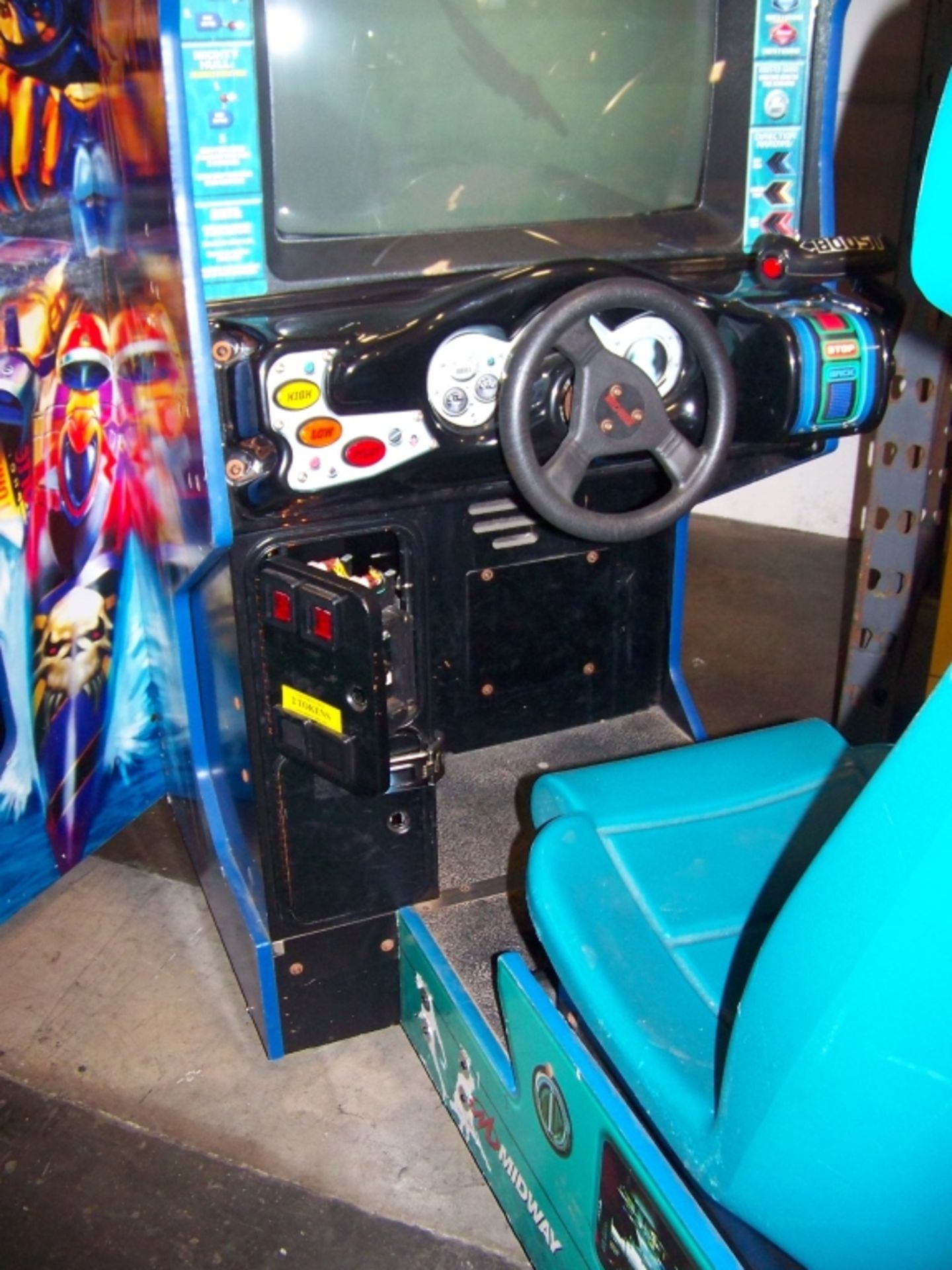 HYDRO THUNDER BOAT RACING ARCADE GAME MIDWAY