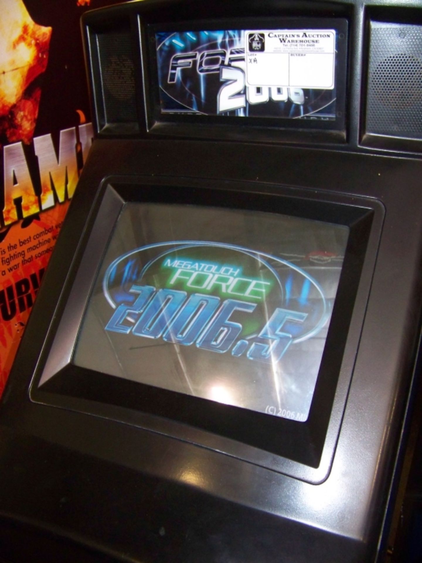 MEGATOUCH FORCE 2006.5 UPRIGHT TOUCH SCREEN GAME