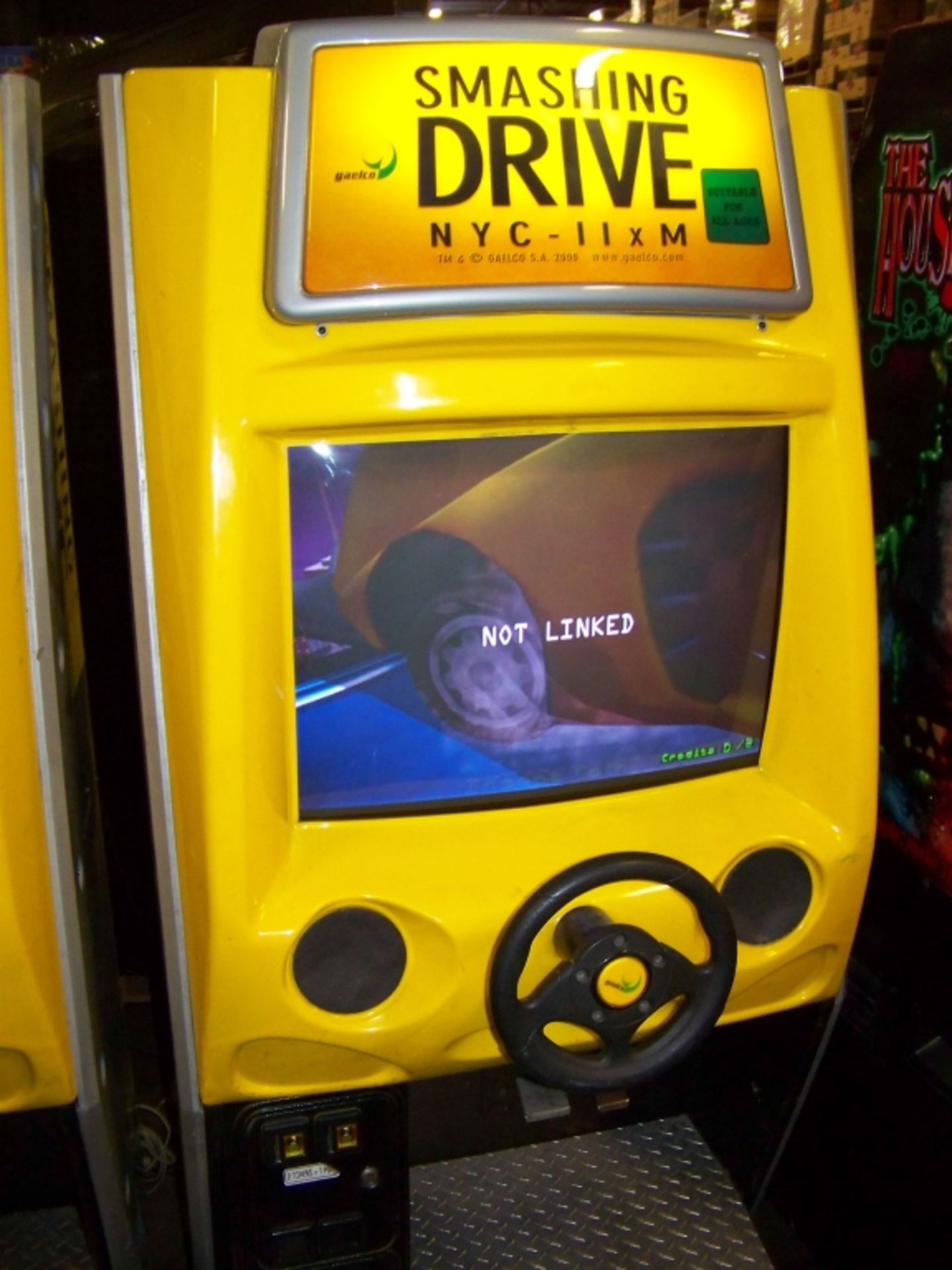 SMASHING DRIVE NYC SITDOWN DRIVER ARCADE GAME - Image 3 of 3