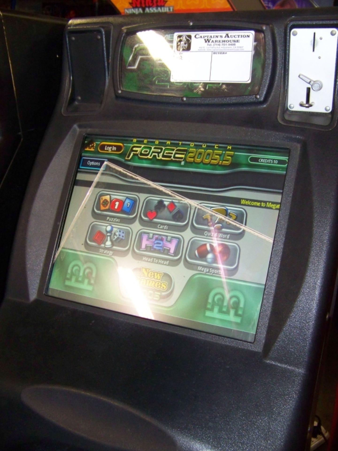 MEGATOUCH FORCE 2005.5 UPRIGHT TOUCH SCREEN ARCADE - Image 3 of 3