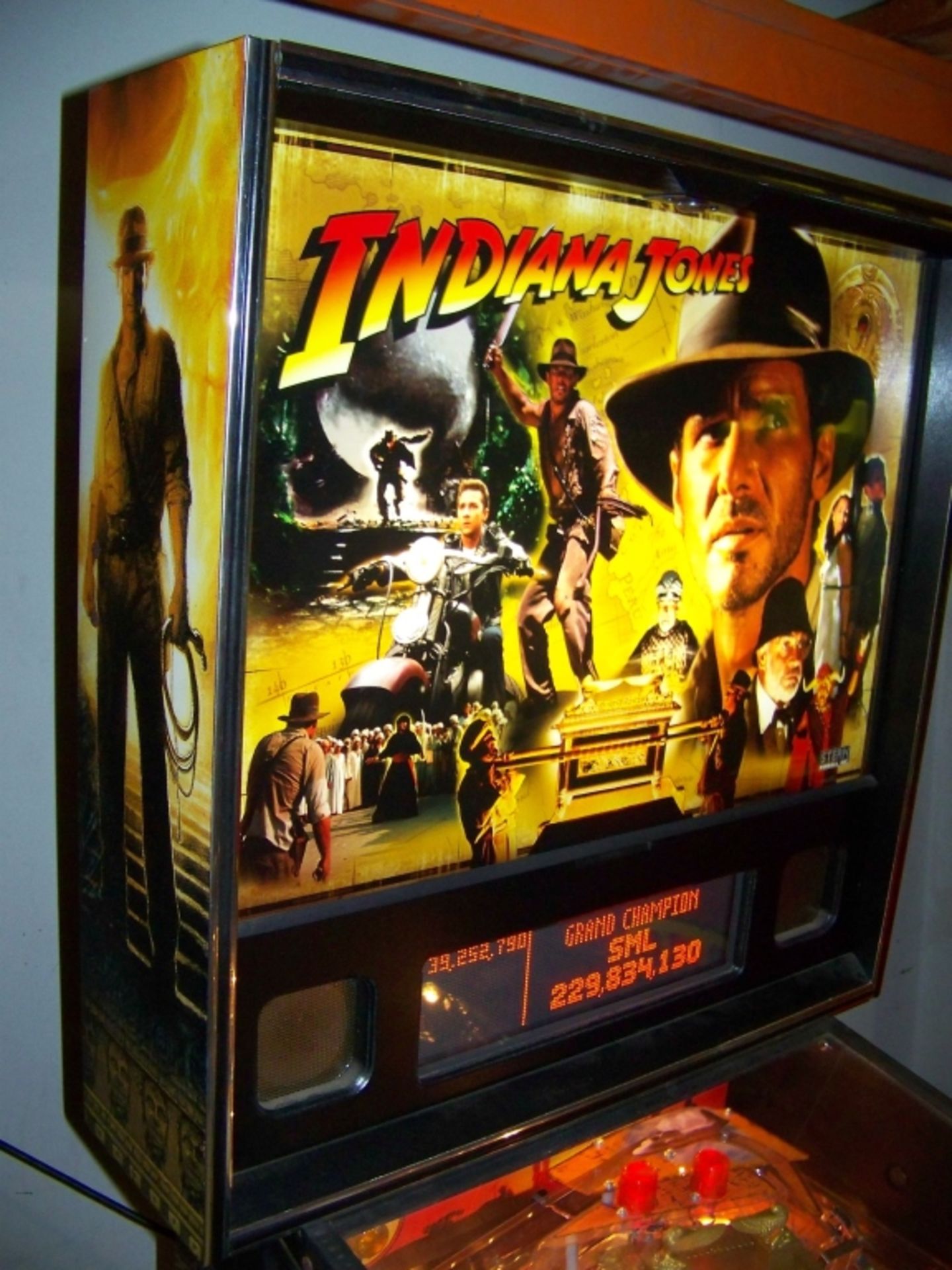 INDIANA JONES PINBALL MACHINE STERN INC. - Image 7 of 11