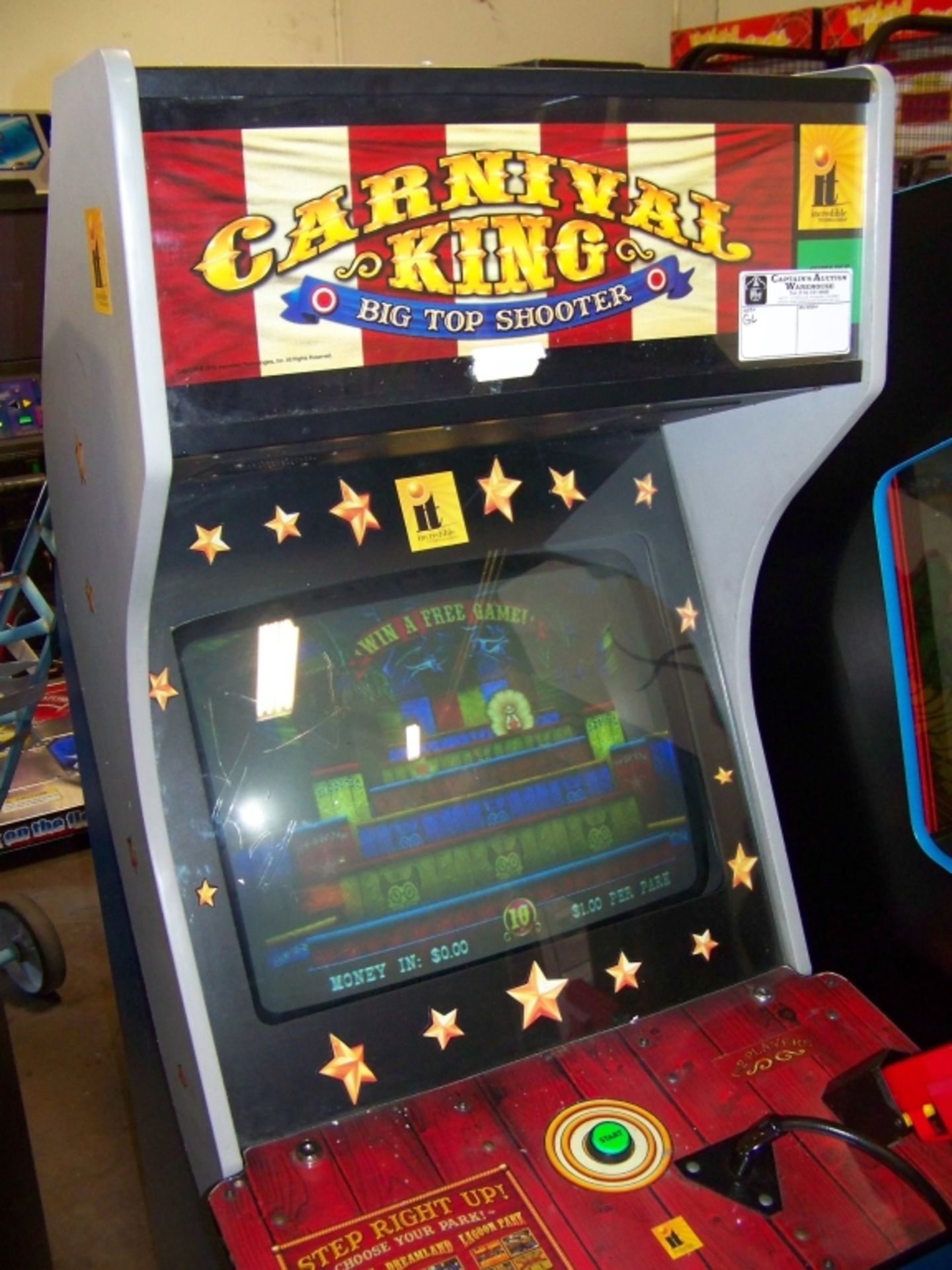 CARNIVAL KING TARGET VIDEO REDEMPTION GAME - Image 2 of 2