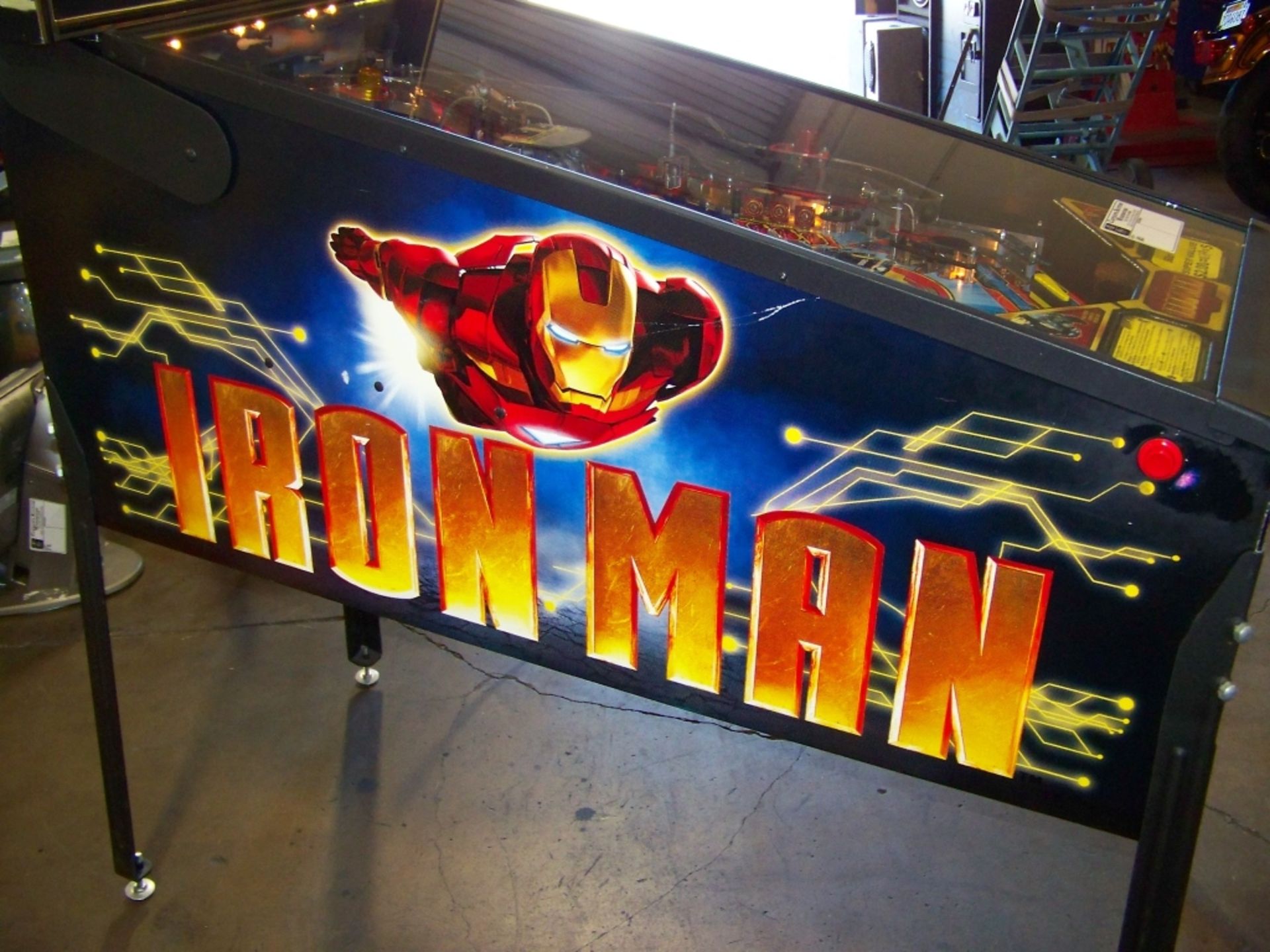 IRONMAN PRO MODEL PINBALL MACHINE STERN INC. - Image 7 of 12