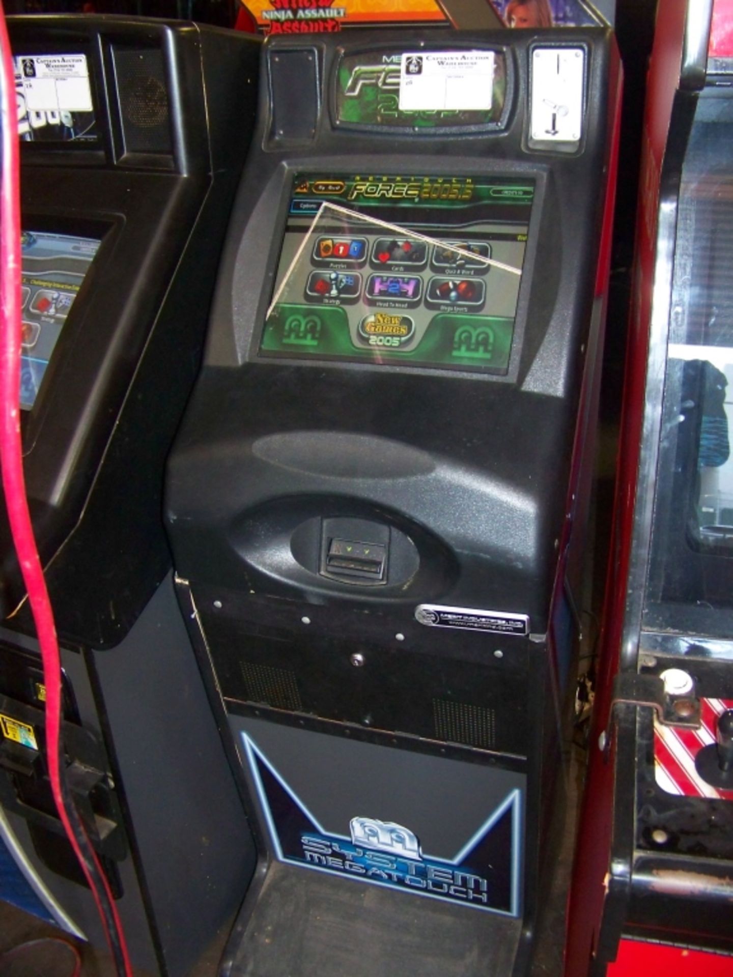 MEGATOUCH FORCE 2005.5 UPRIGHT TOUCH SCREEN ARCADE - Image 2 of 3