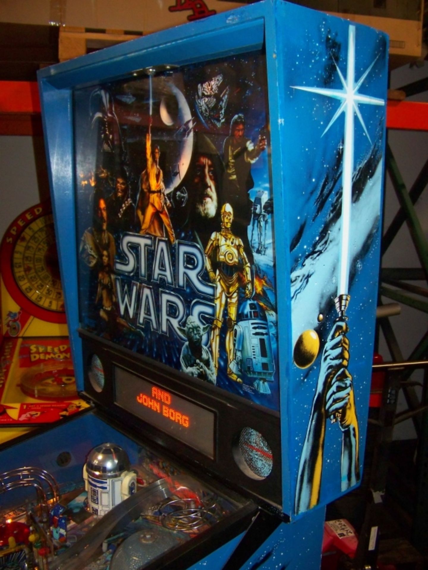 STAR WARS PINBALL MACHINE DATA EAST - Image 10 of 11