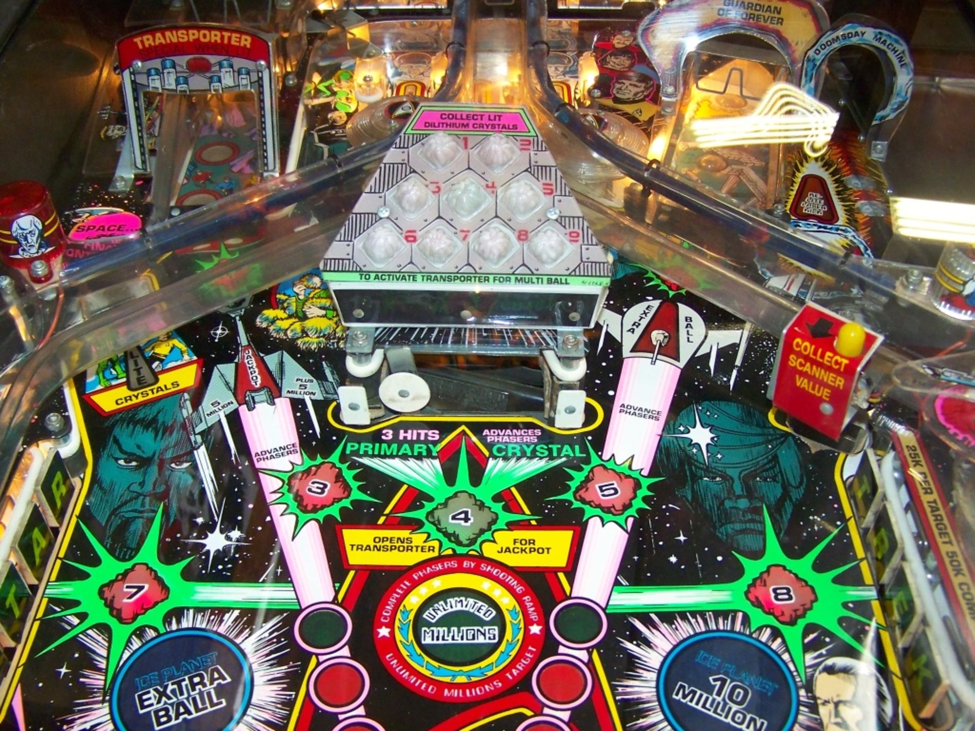 STAR TREK 25TH ANNIVERSARY PINBALL MACHINE - Image 2 of 13