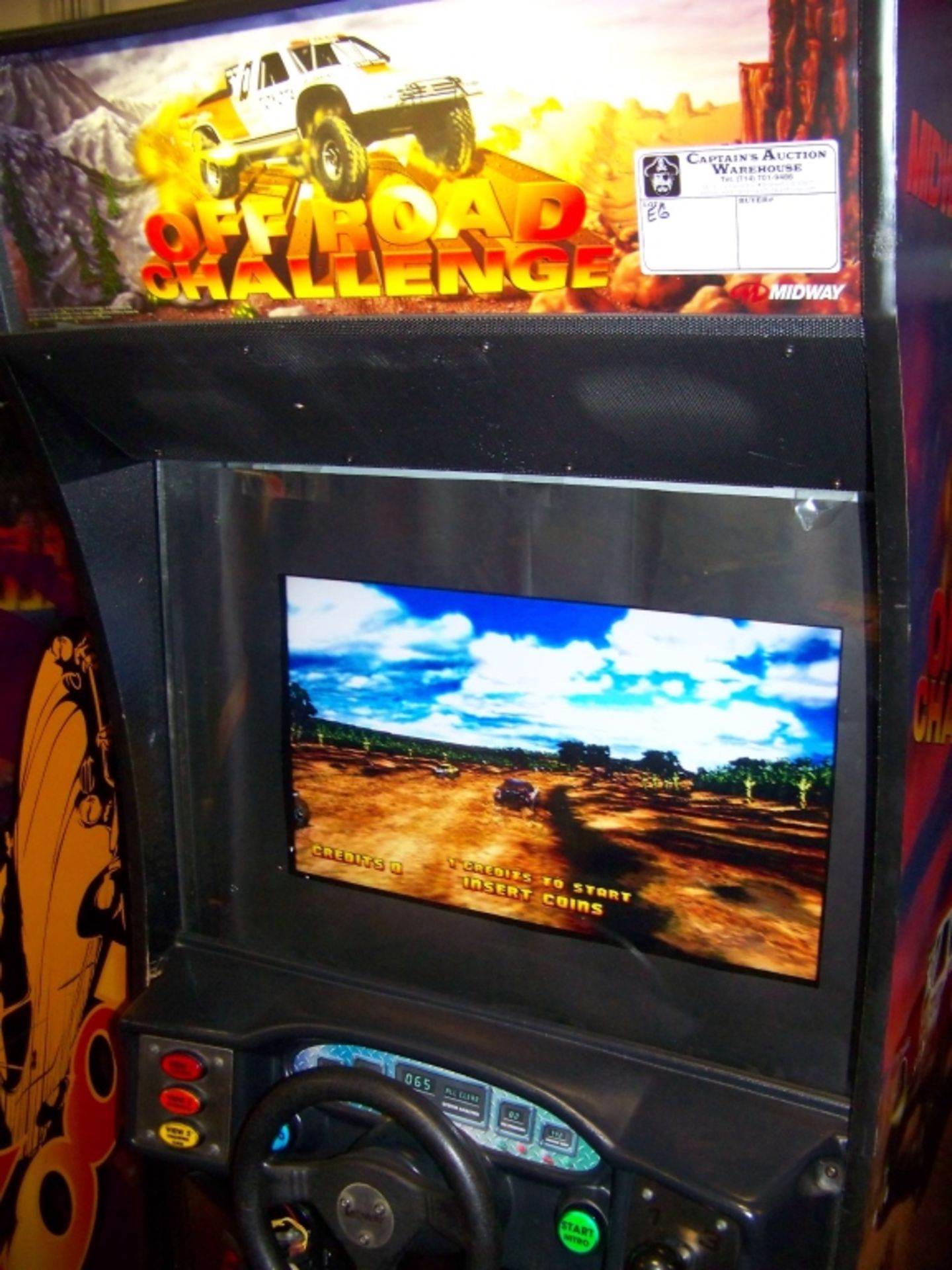 OFFROAD CHALLENGE DRIVER ARCADE GAME LCD - Image 4 of 4