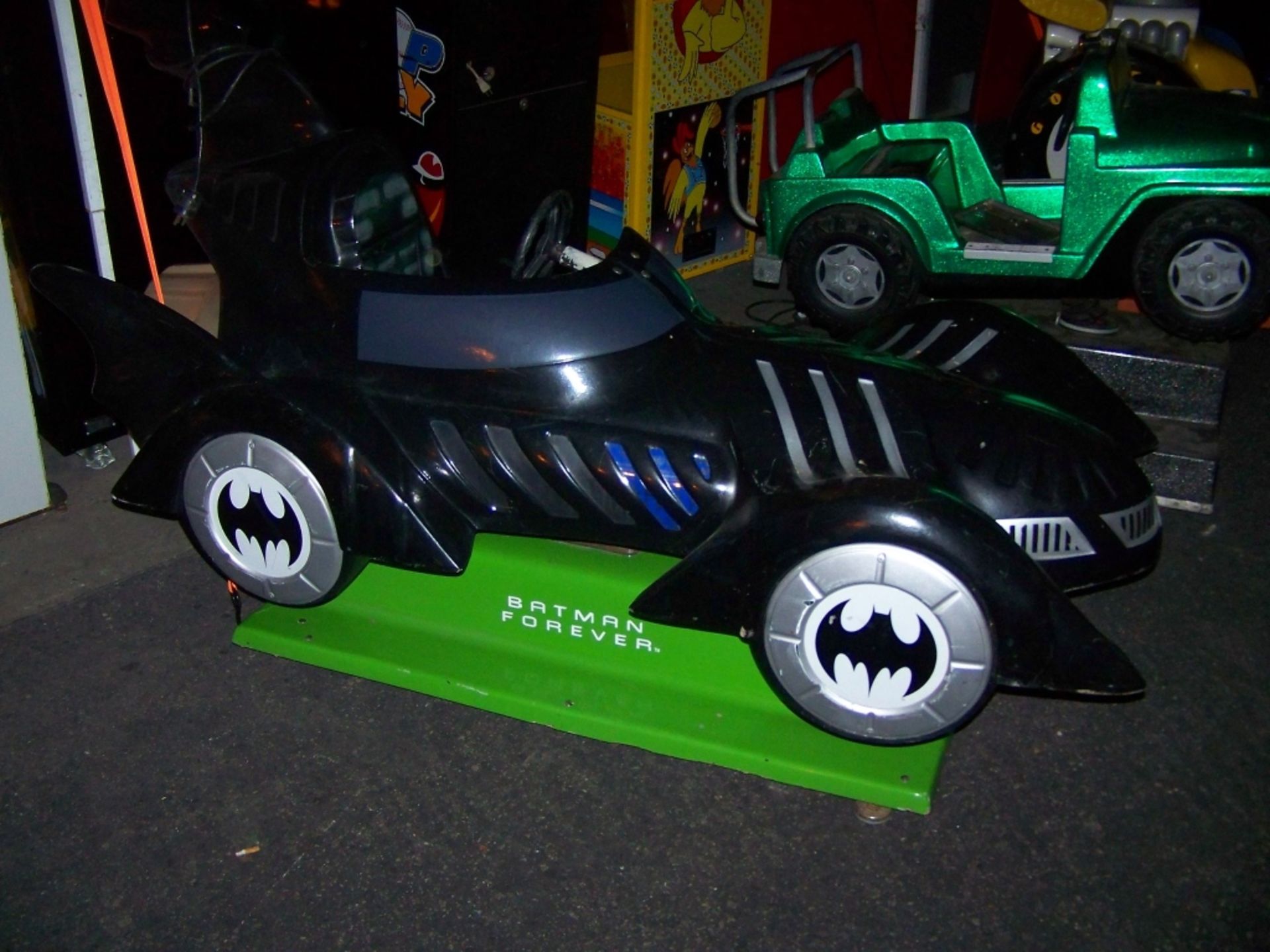 BATMOBILE CAR KIDDIE RIDE COIN OP