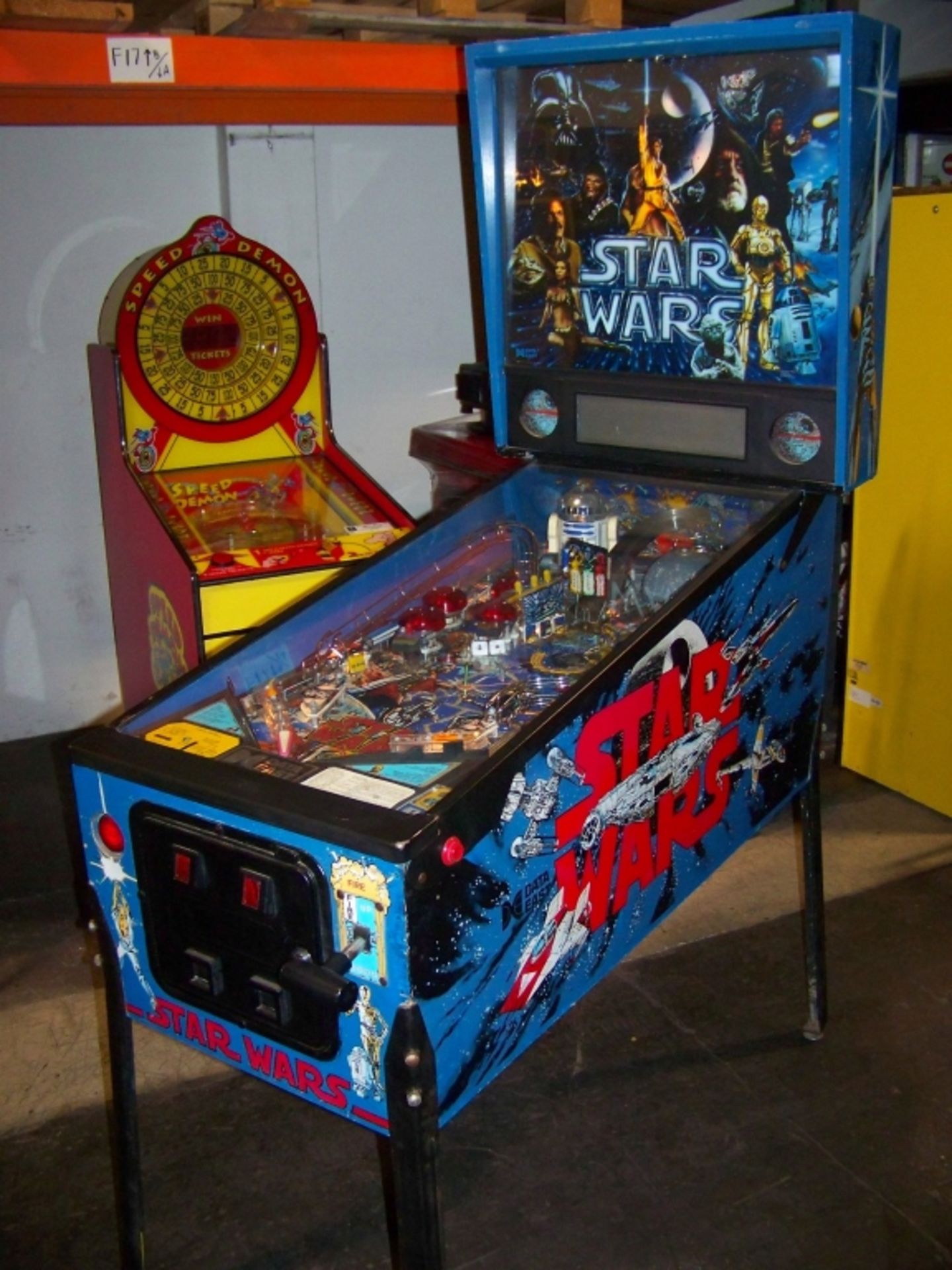 STAR WARS PINBALL MACHINE DATA EAST - Image 8 of 11