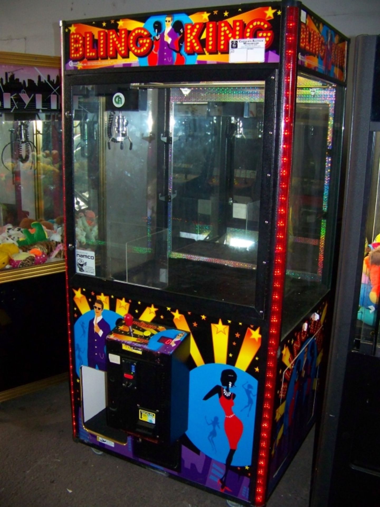 BLING KING 38" COASTAL PLUSH CLAW CRANE MACHINE - Image 3 of 4