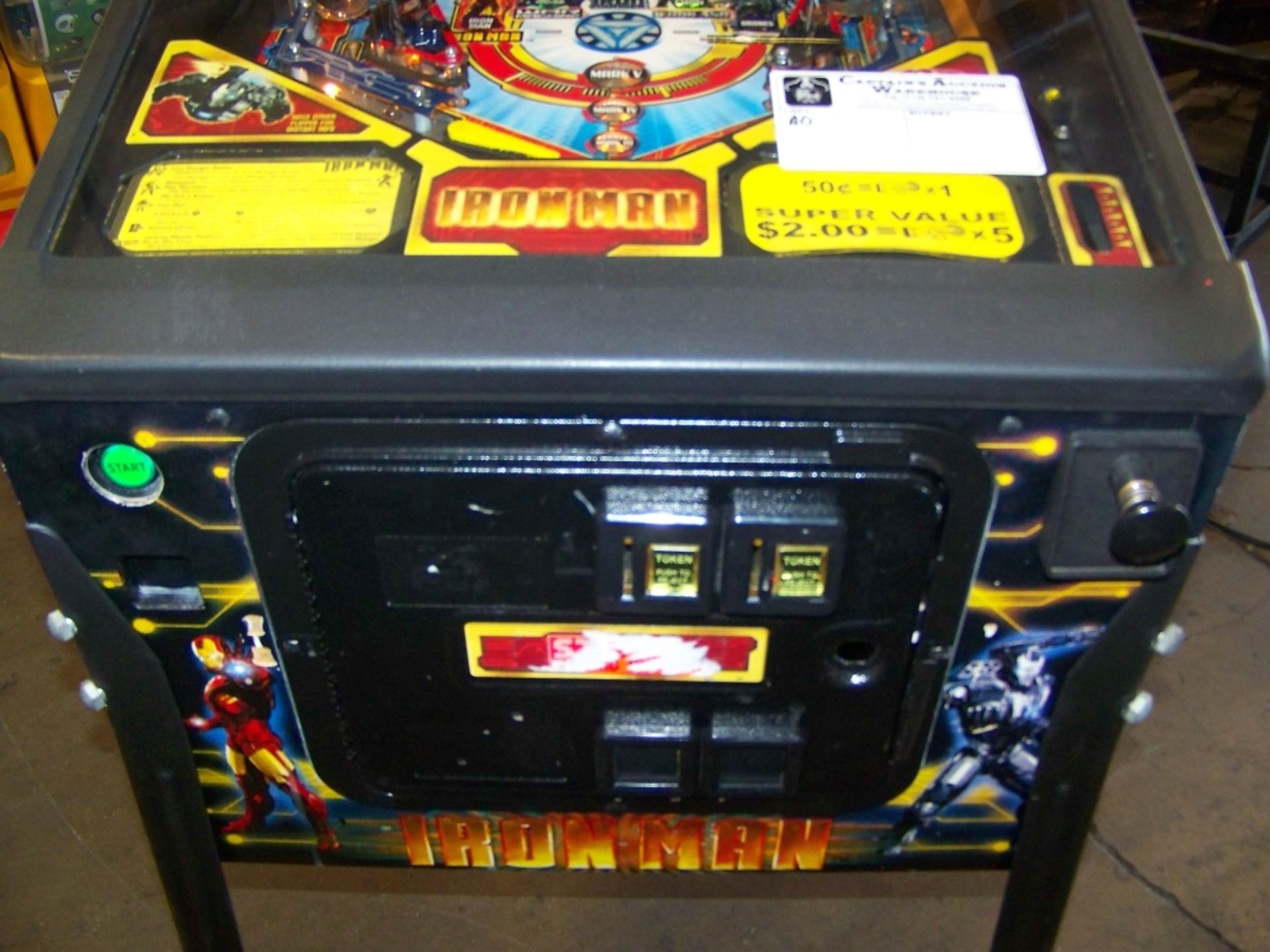 IRONMAN PRO MODEL PINBALL MACHINE STERN INC. - Image 12 of 12