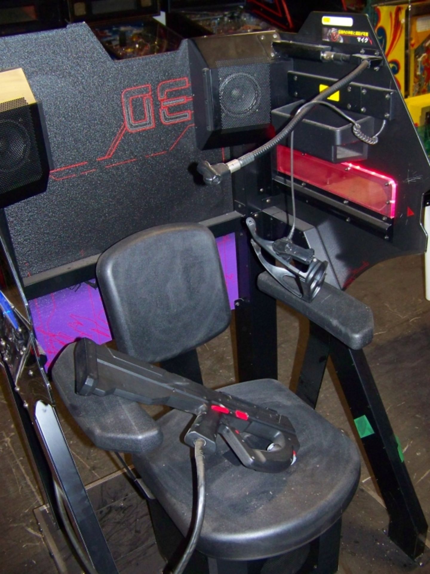 METAL GEAR ARCADE 3D KONAMI COMBAT ARCADE SEAT 4 - Image 4 of 10