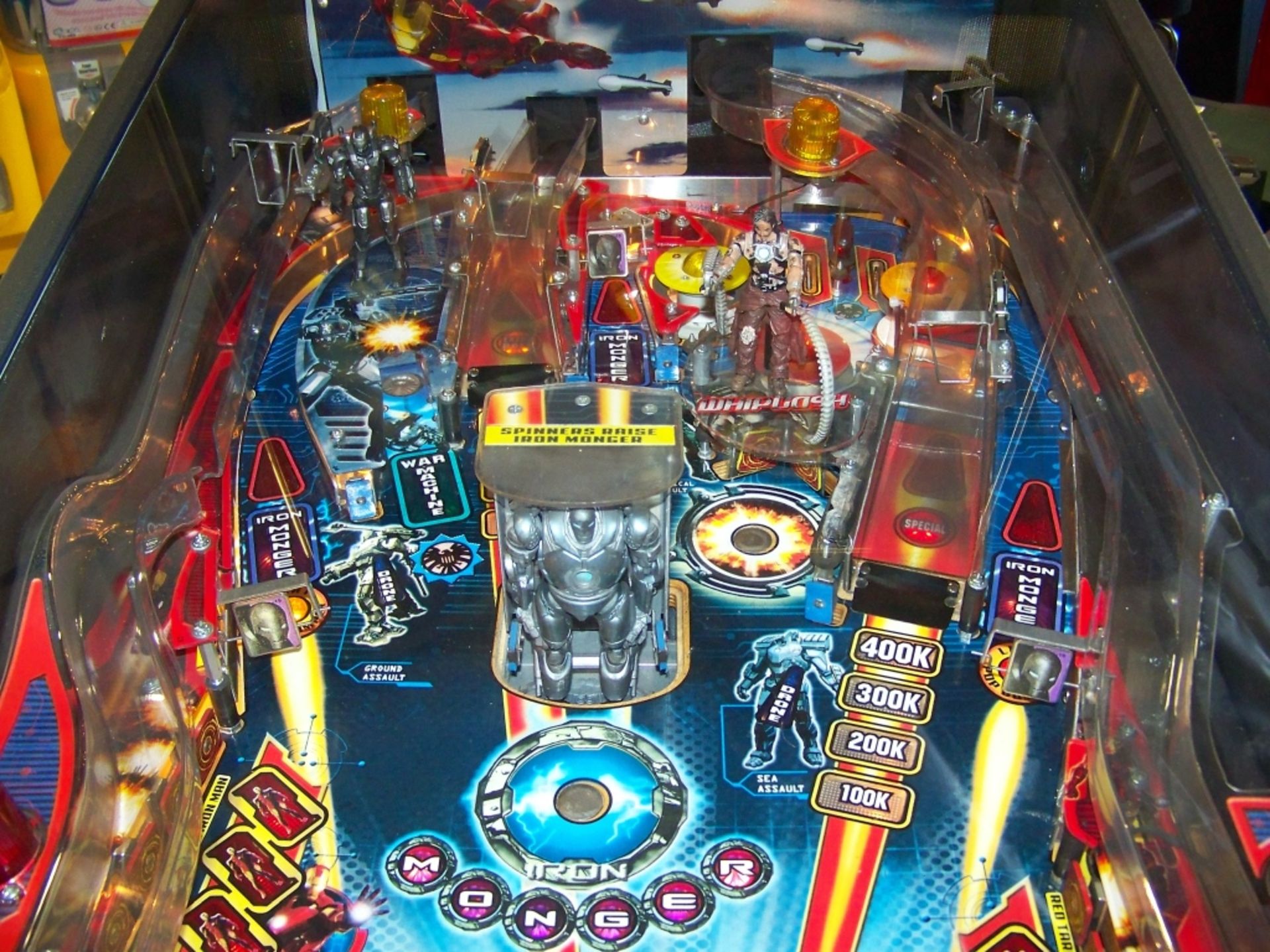 IRONMAN PRO MODEL PINBALL MACHINE STERN INC. - Image 11 of 12