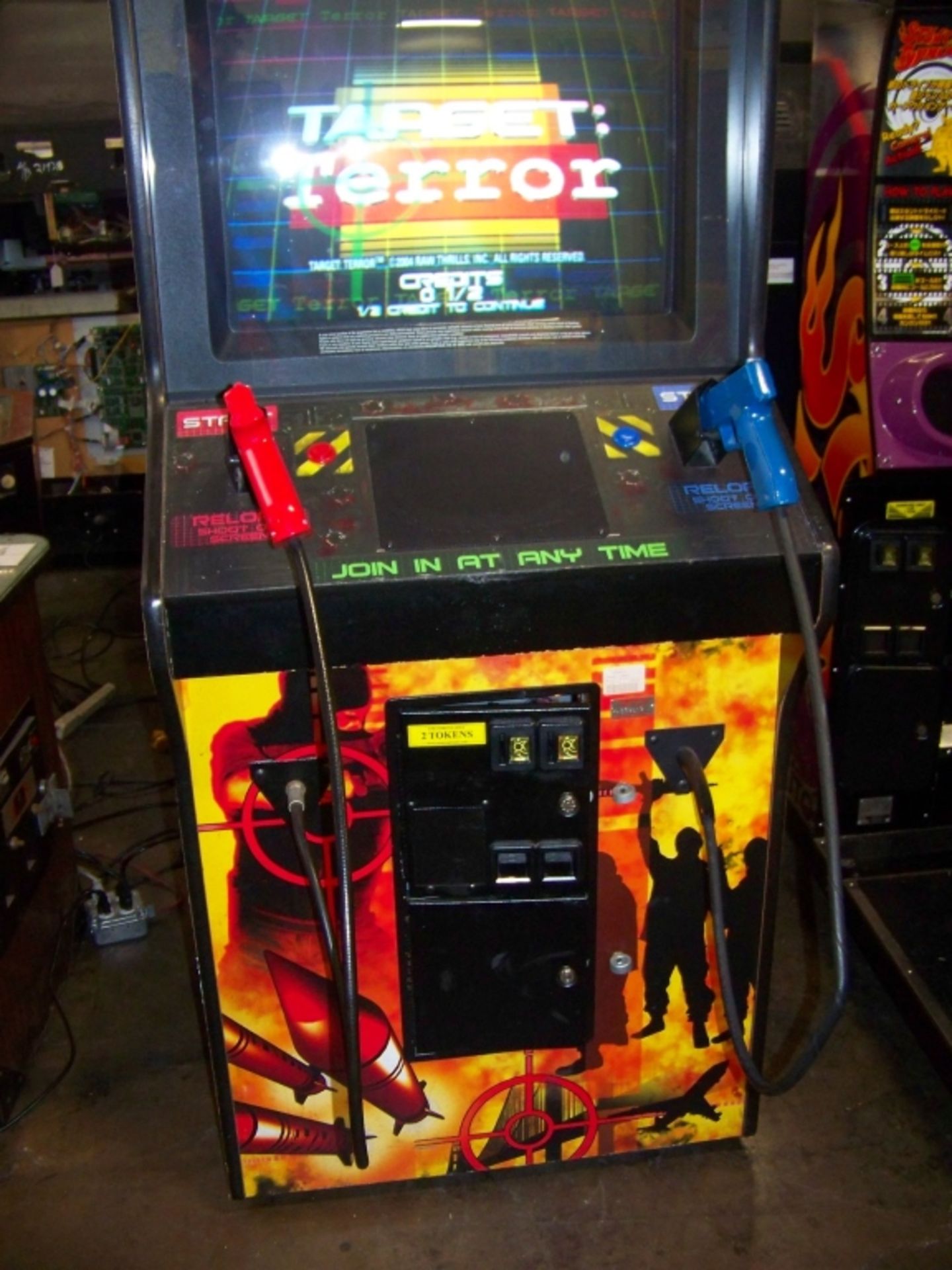 TARGET TERROR SHOOTER ARCADE GAME - Image 5 of 5