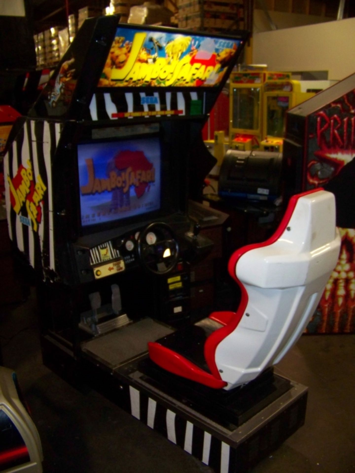 JAMBO SAFARI SITDOWN DRIVER ARCADE GAME