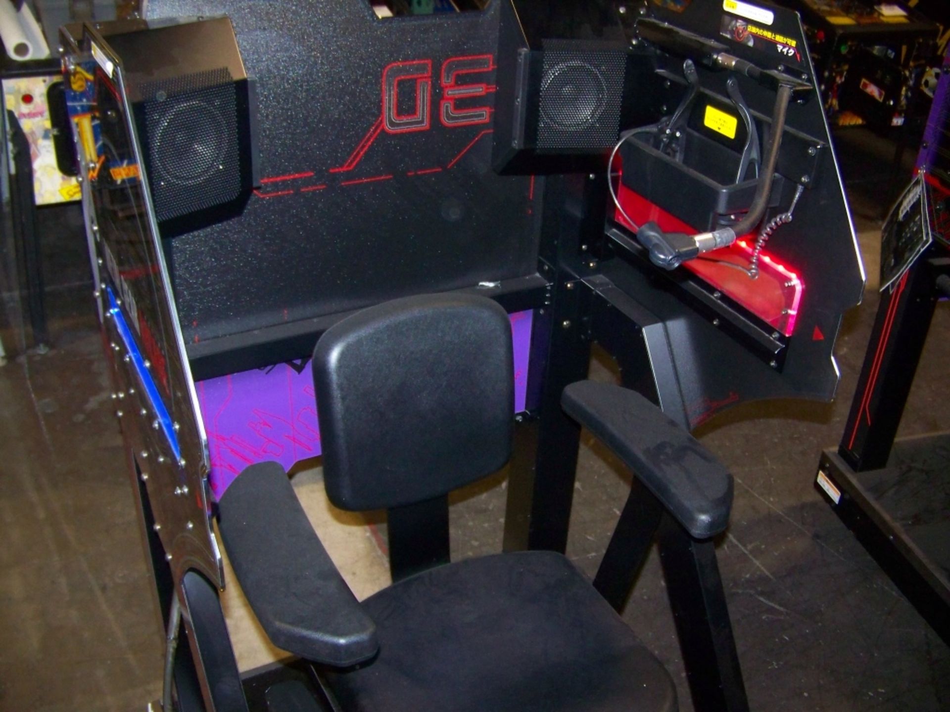 METAL GEAR ARCADE 3D KONAMI COMBAT GAME SEAT 3 - Image 8 of 8