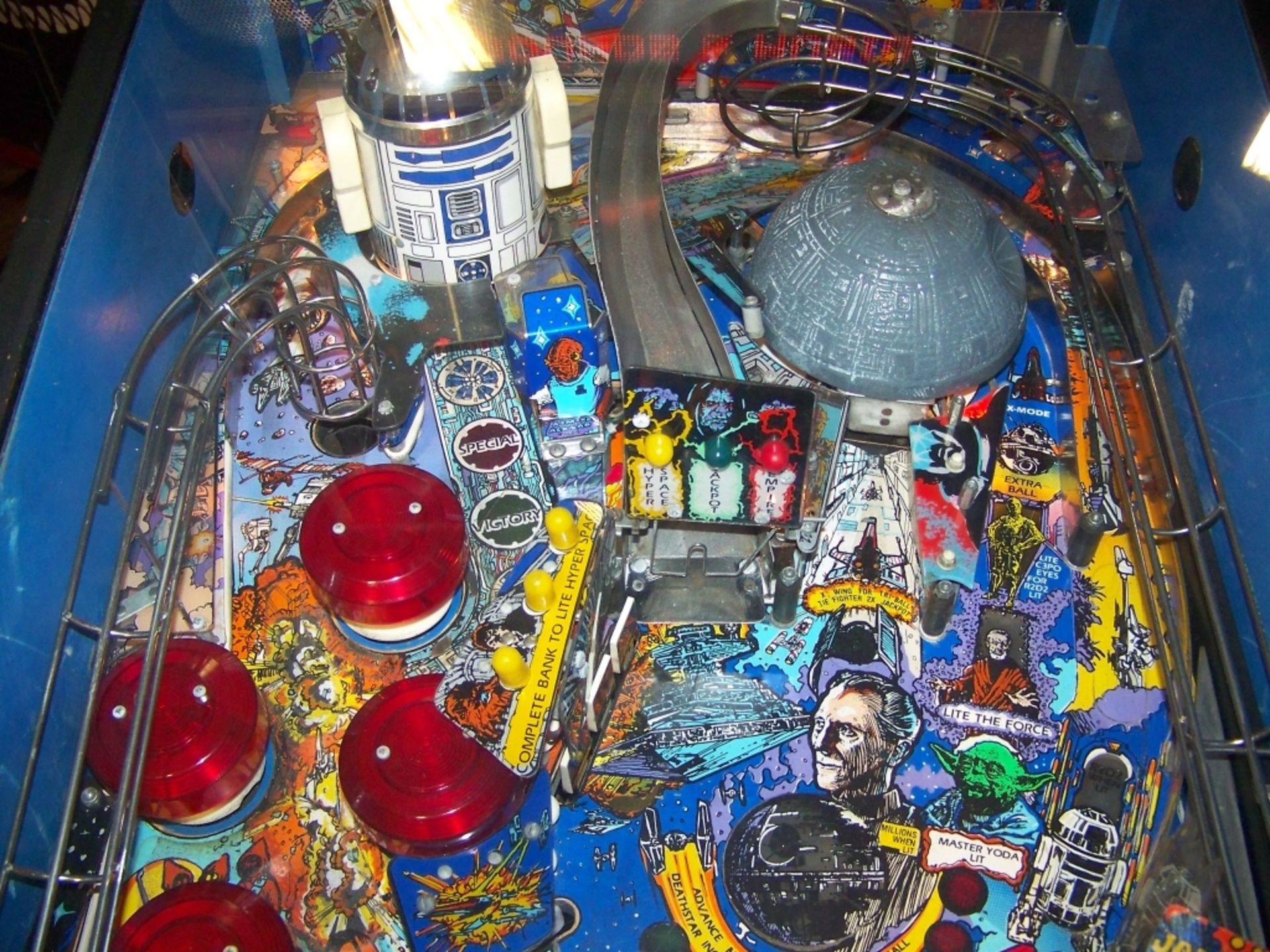 STAR WARS PINBALL MACHINE DATA EAST - Image 4 of 11