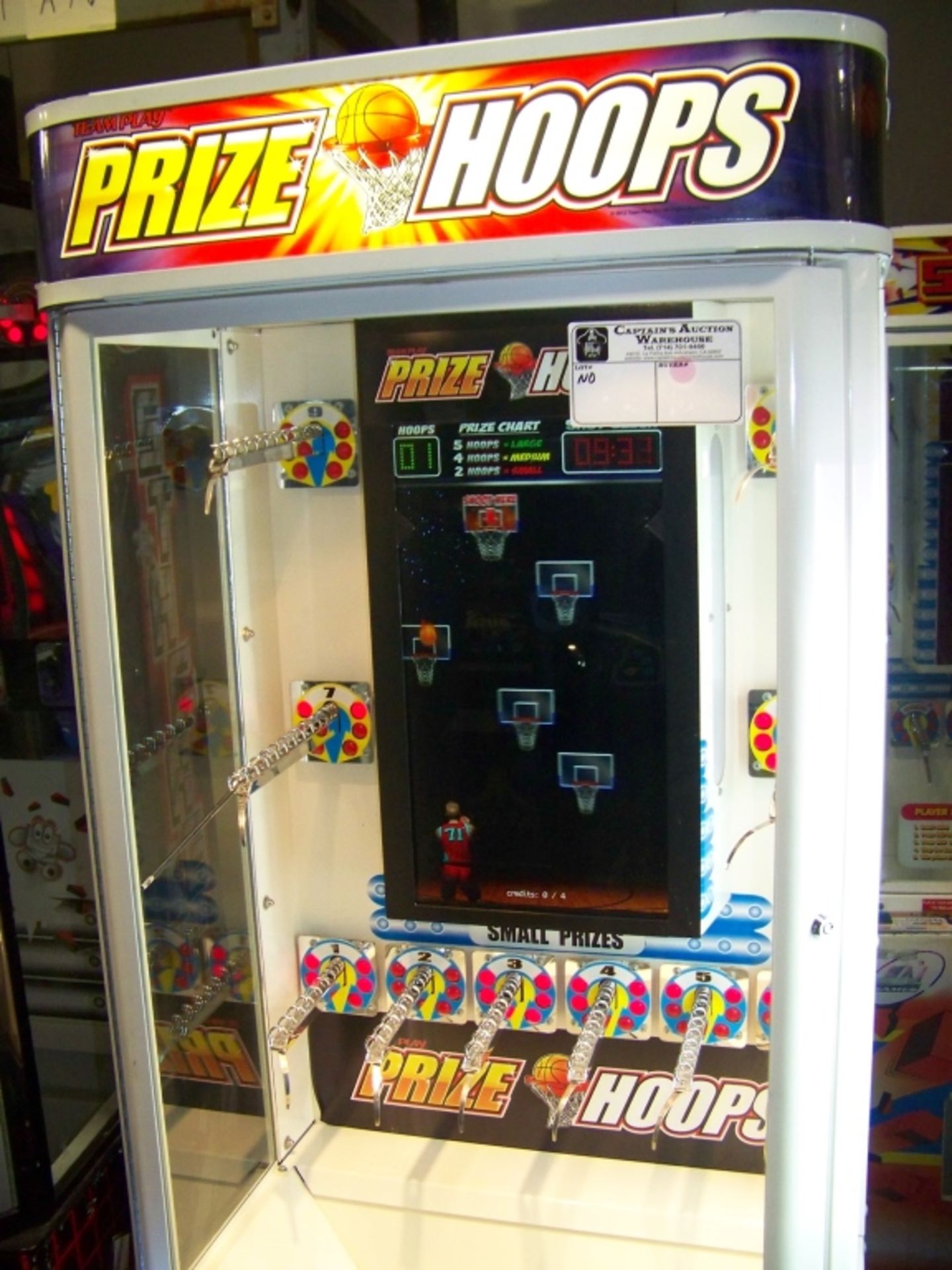 PRIZE HOOPS LCD PRIZE REDEMPTION GAME STACKER KIT - Image 2 of 3