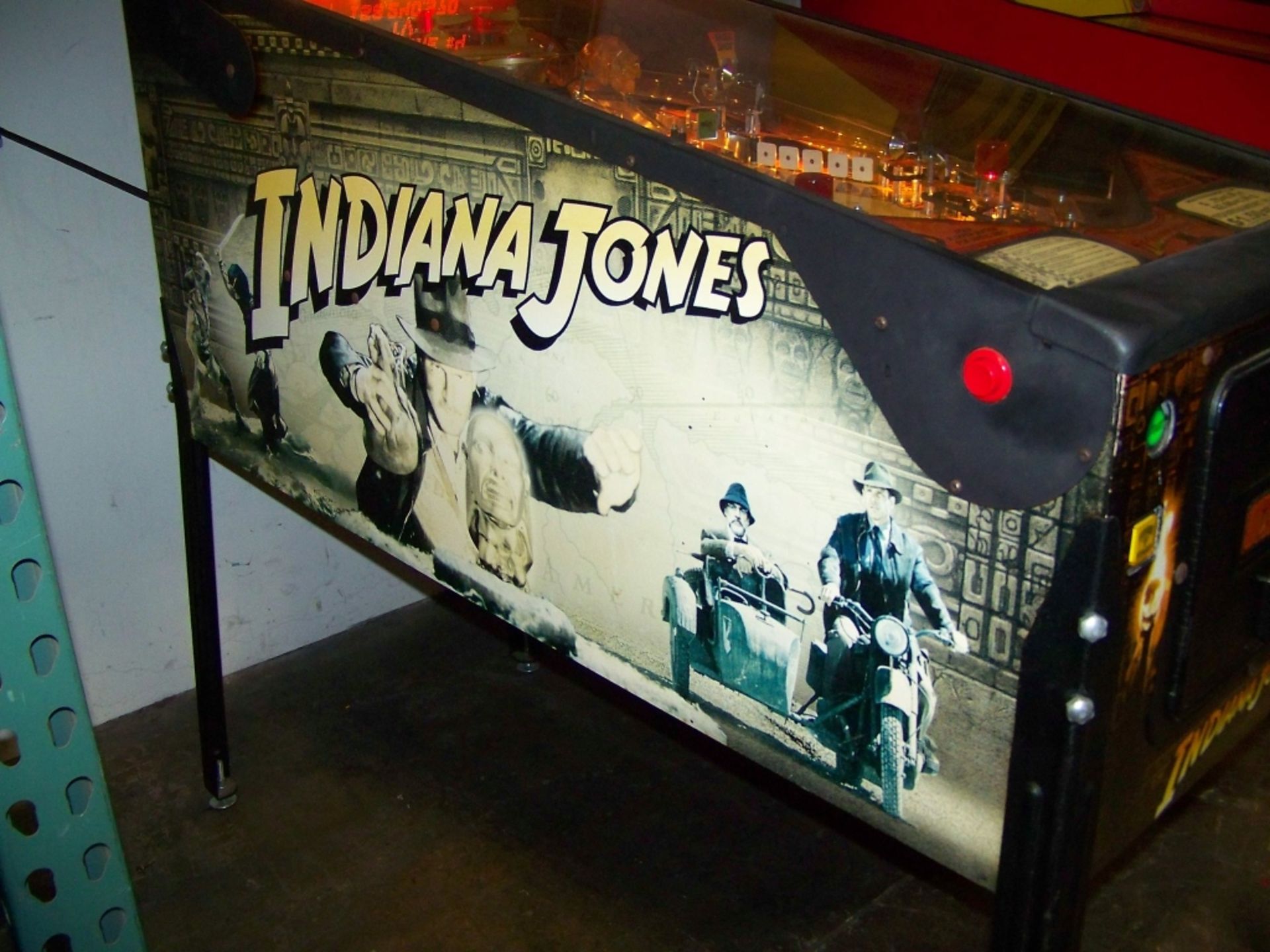 INDIANA JONES PINBALL MACHINE STERN INC. - Image 6 of 11