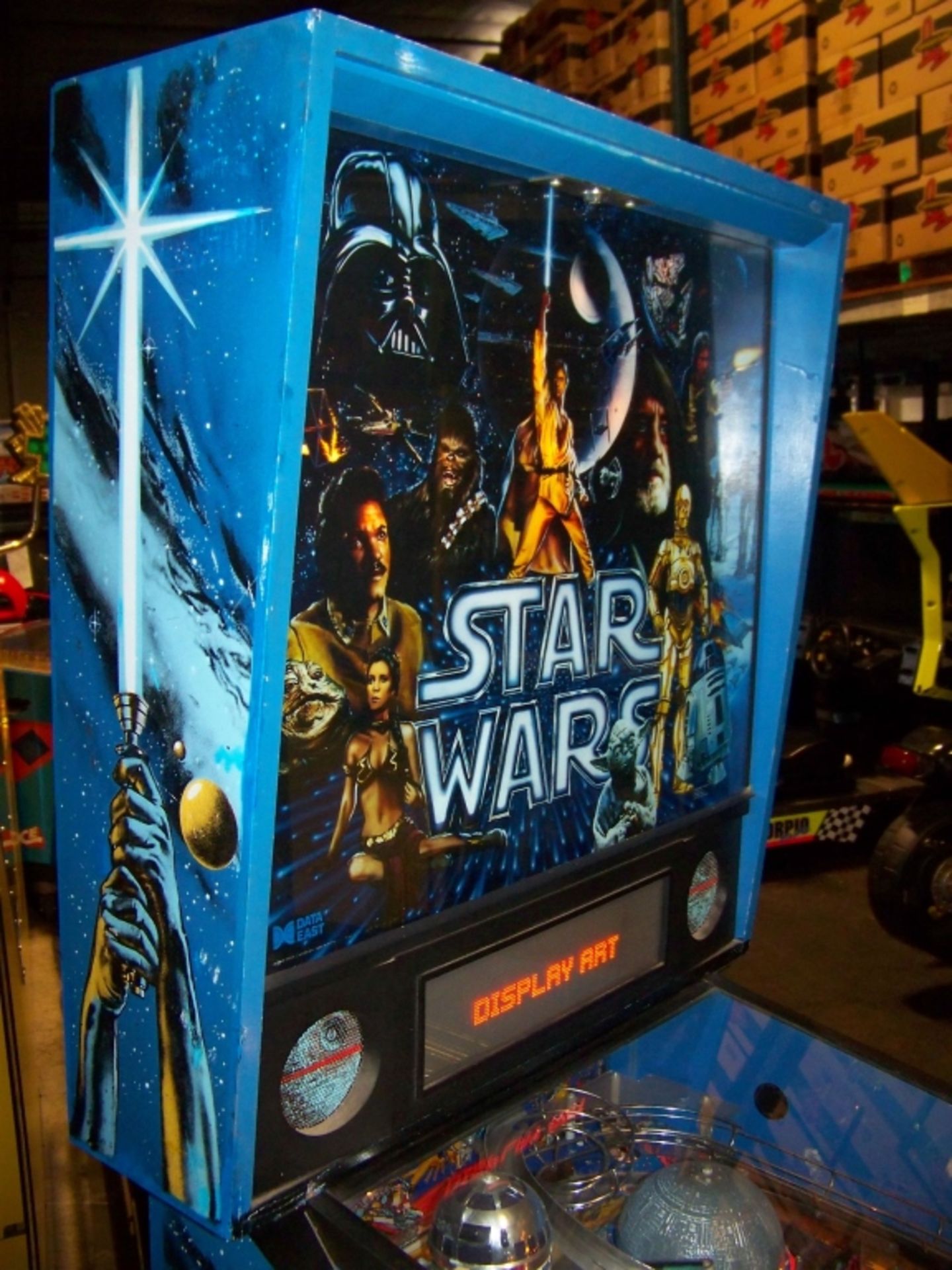 STAR WARS PINBALL MACHINE DATA EAST - Image 5 of 11