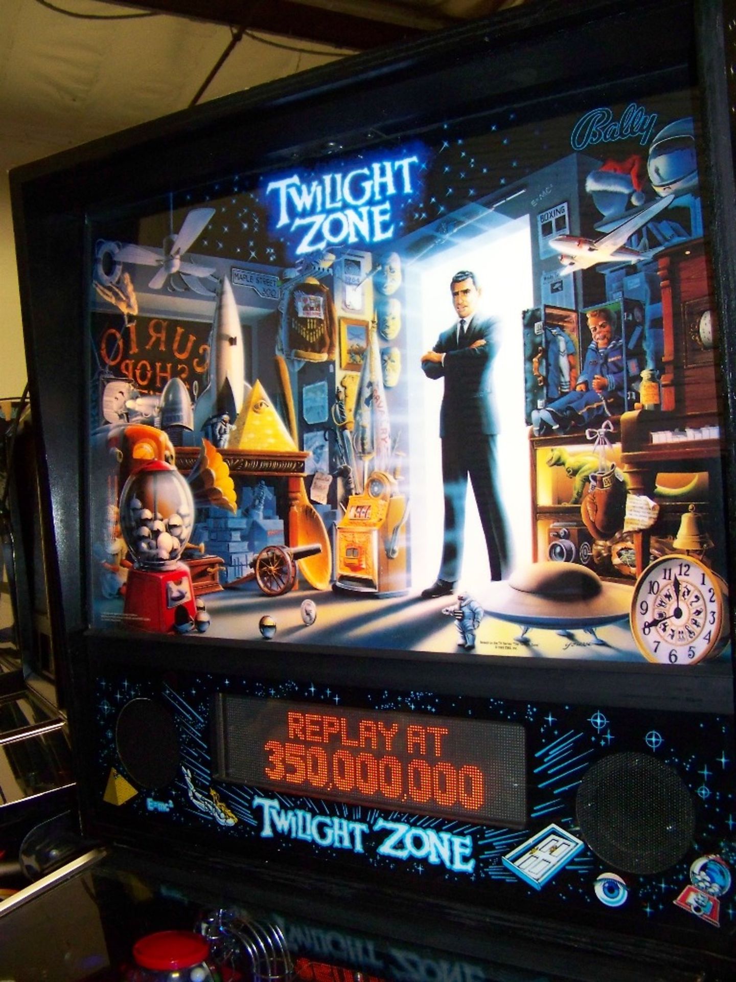 TWILIGHT ZONE PINBALL MACHINE RESTORED L@@K! - Image 6 of 19