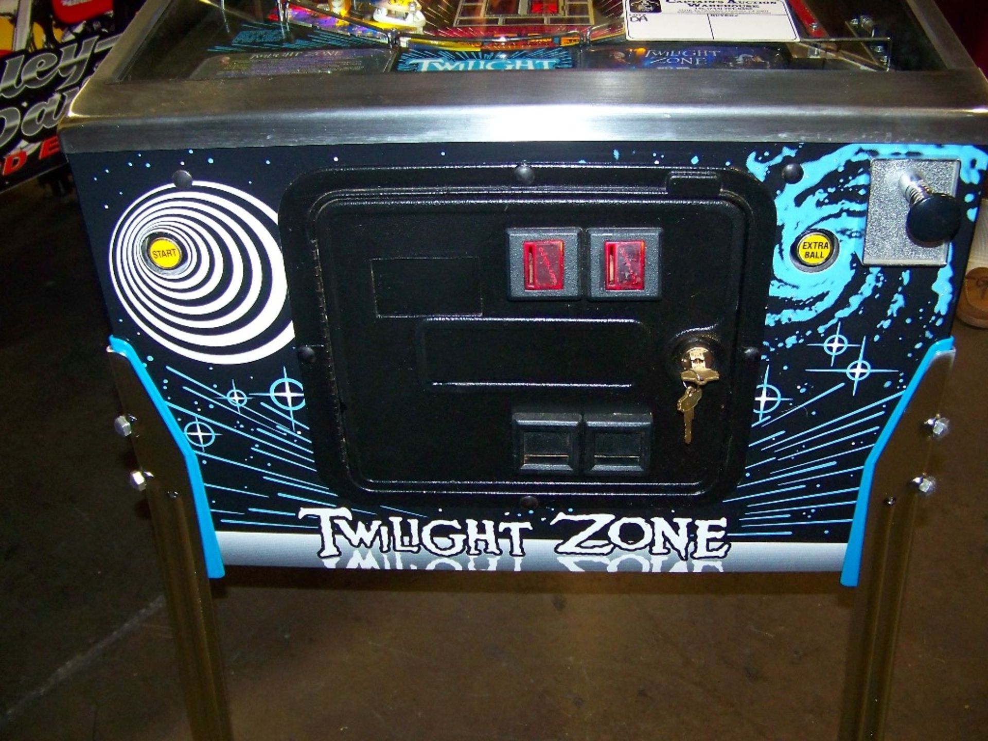 TWILIGHT ZONE PINBALL MACHINE RESTORED L@@K! - Image 15 of 19