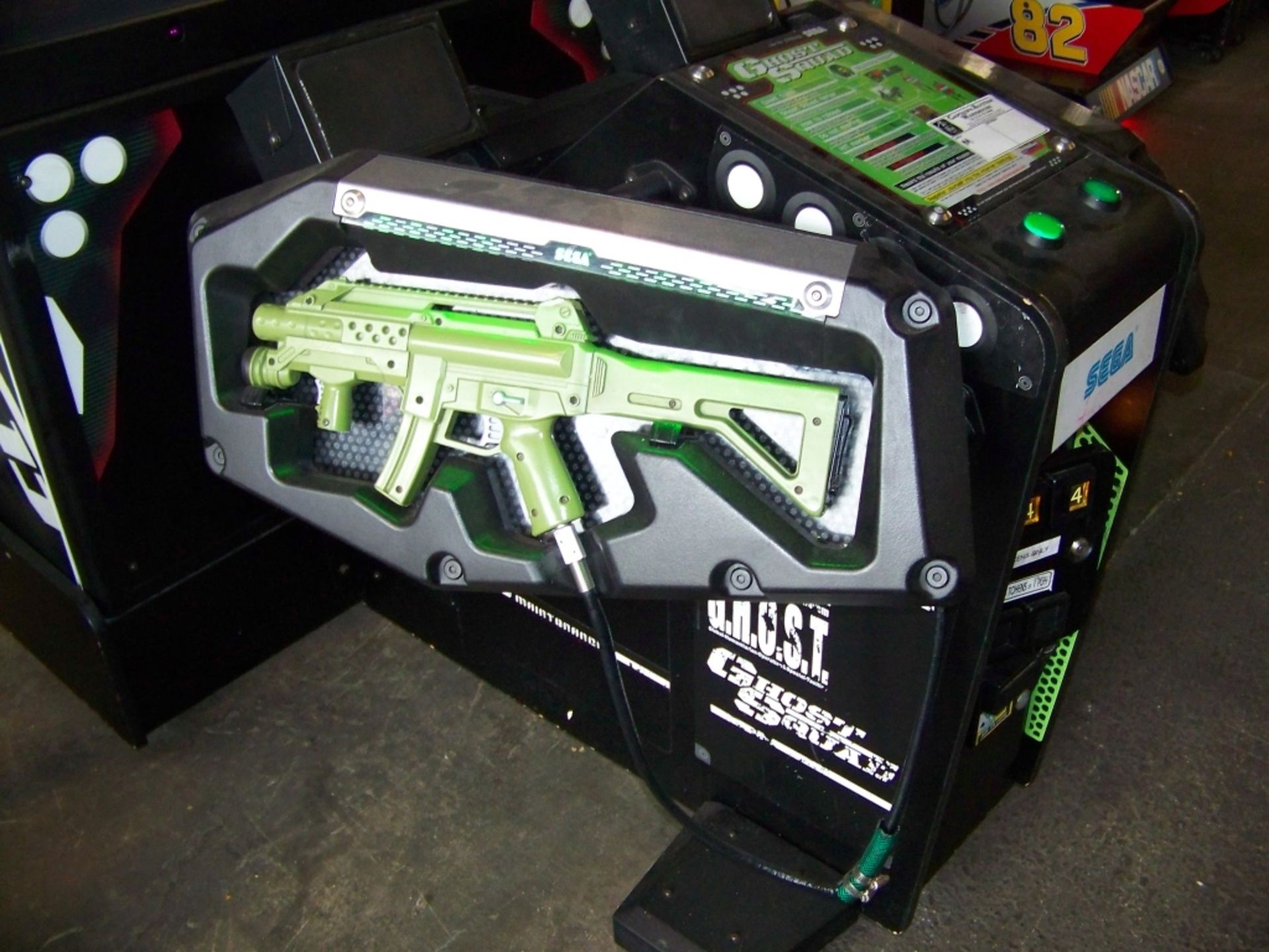 GHOST SQUAD DX 50" SHOOTER ARCADE GAME SEGA - Image 7 of 8