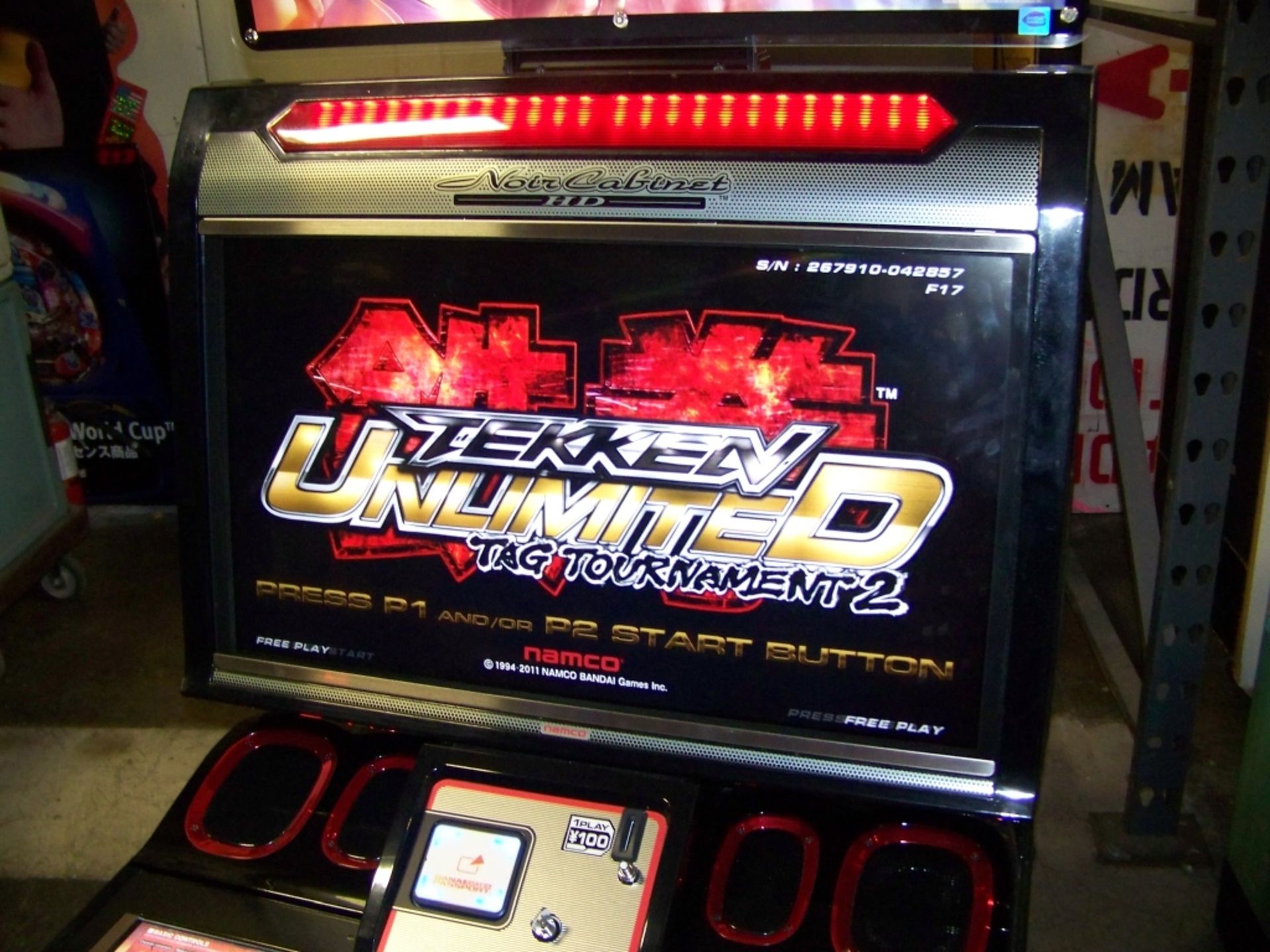 TEKKEN TAG TOURAMENT 2 UNLIMITED NOIR CABINET - Image 2 of 6