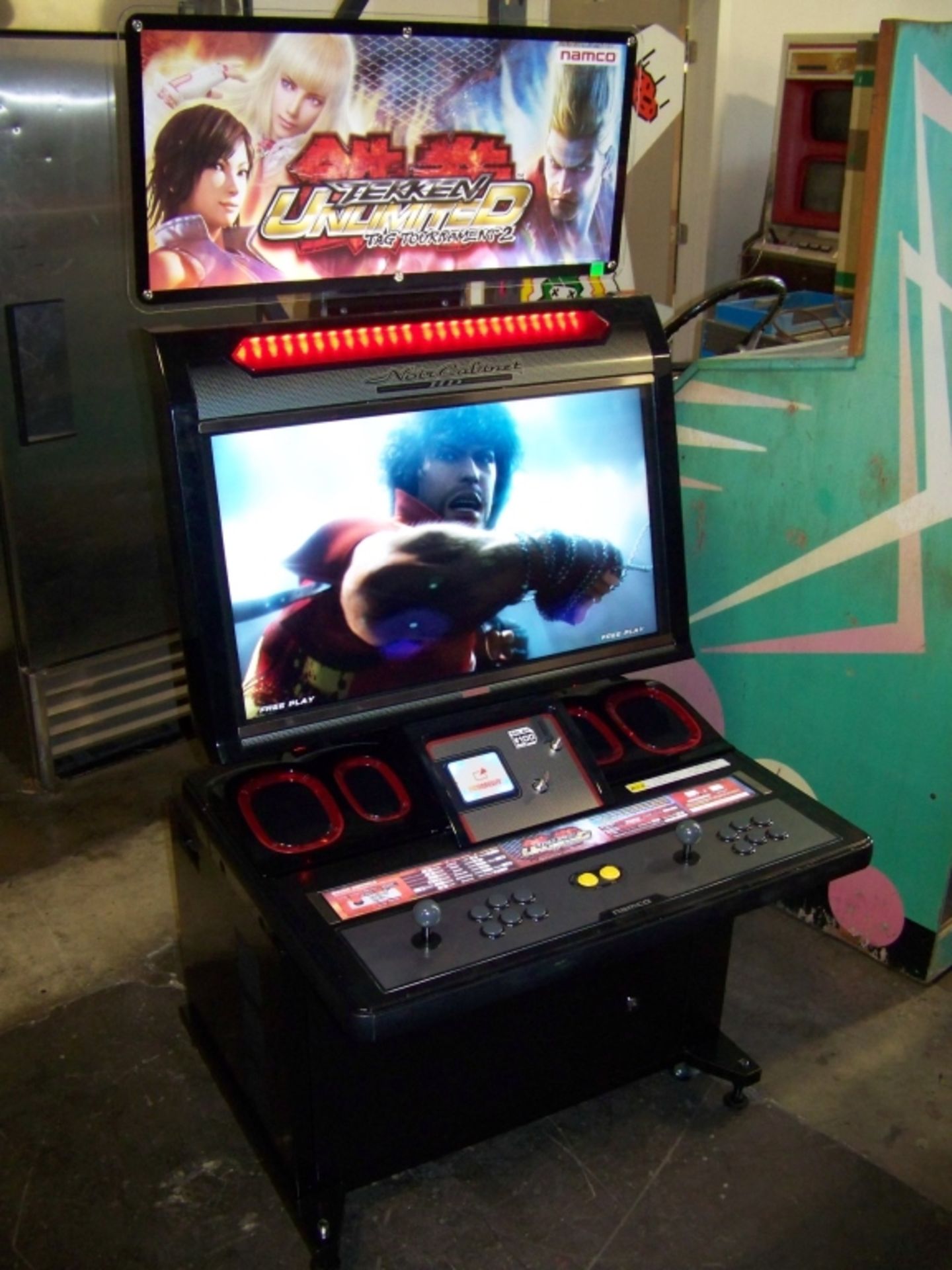 TEKKEN TAG TOURAMENT 2 UNLIMITED NOIR CABINET